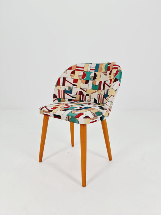 Midcentury German Cocktail Chair Rockabilly ,1950s