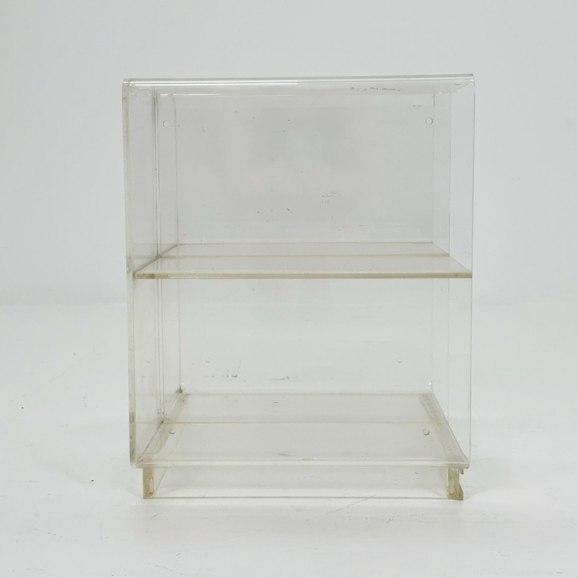Space age Plexiglass coffee table /console 1970s.
