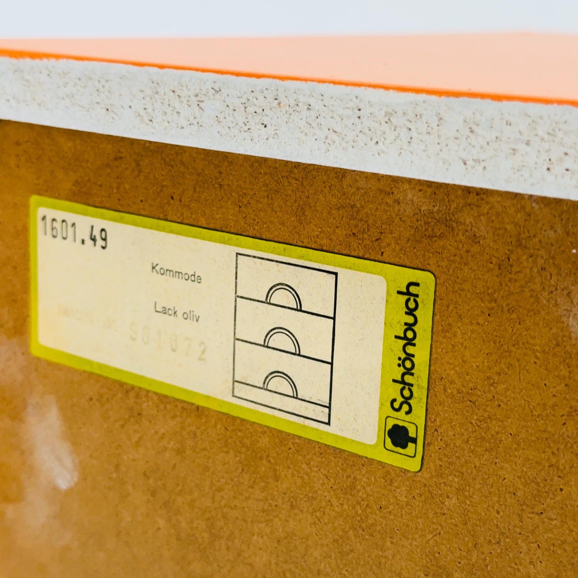 Space age Quadro Chest of Drawers by Jürgen Lange for Schönbuch – Iconic Mid-Century Modern Storage ,1970s Germany