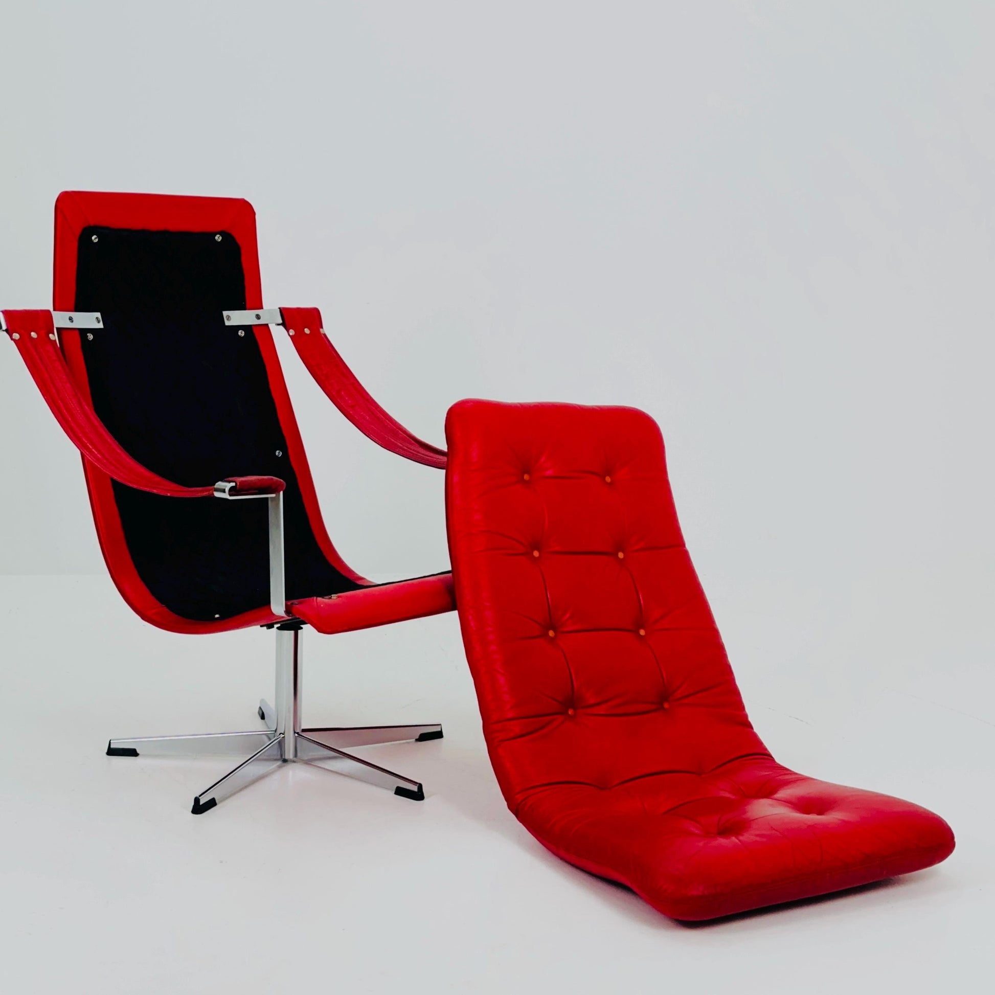 Mid-Century Swivel Armchair by Geoffrey Harcourt – Artifort, 1960s Netherlands