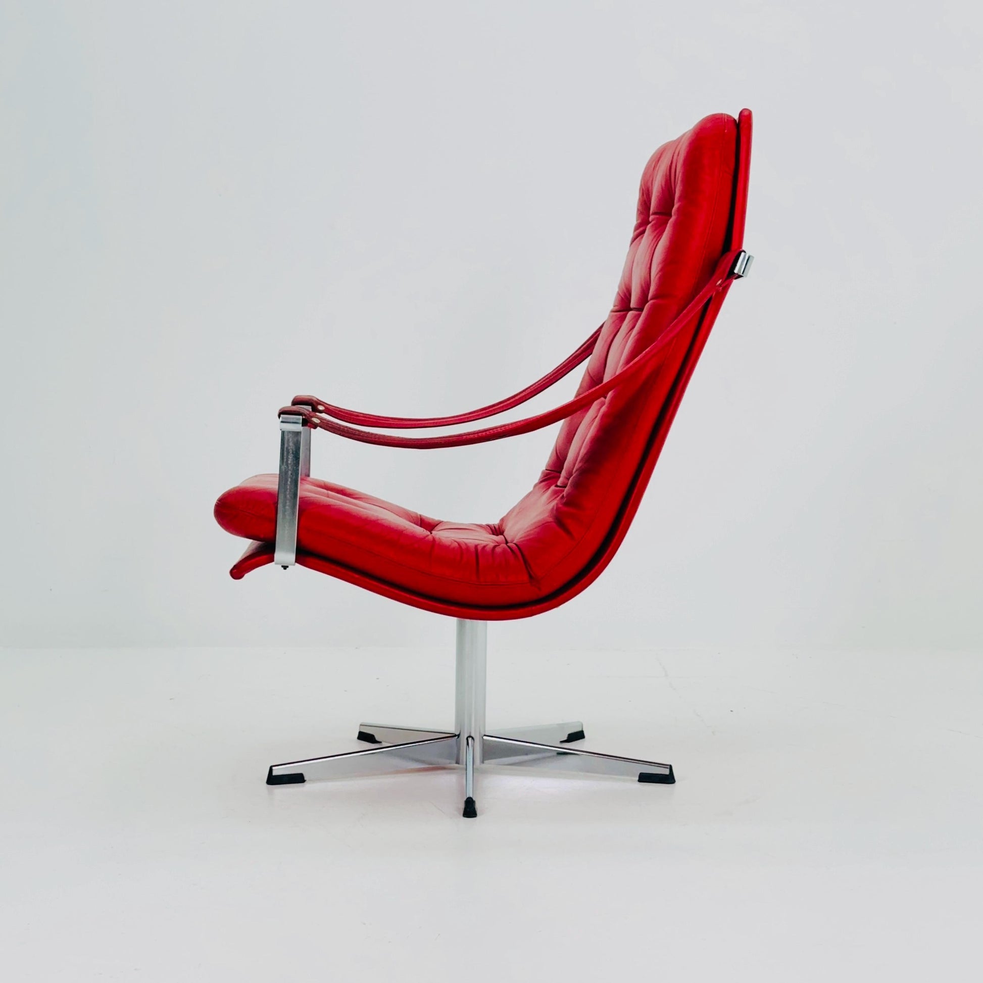 Mid-Century Swivel Armchair by Geoffrey Harcourt – Artifort, 1960s Netherlands