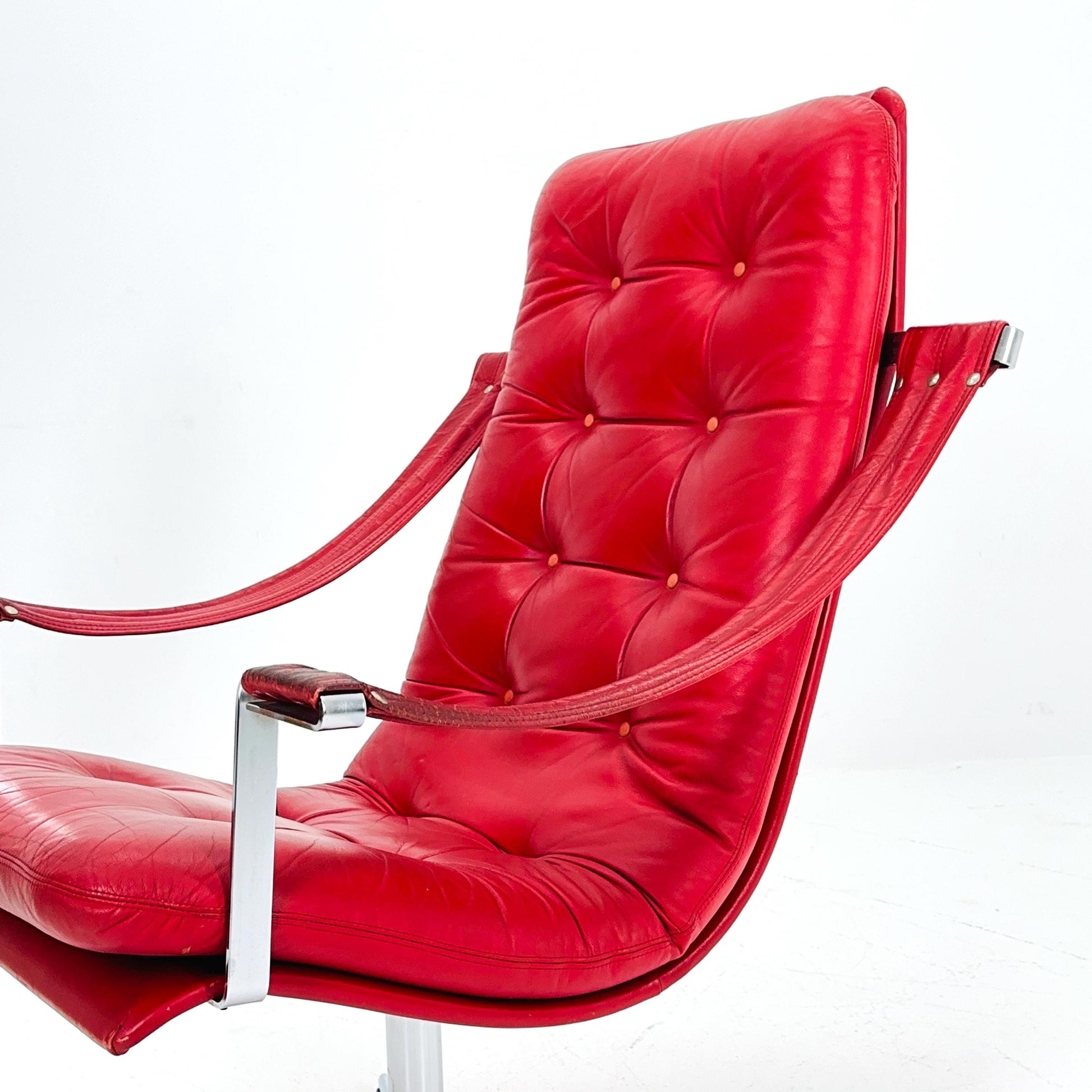 Mid-Century Swivel Armchair by Geoffrey Harcourt – Artifort, 1960s Netherlands