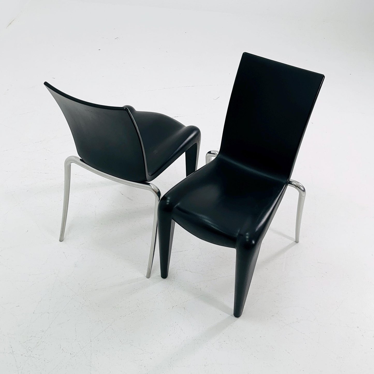 Set of 2 Louis 20 Chairs by Philippe Starck for Vitra | Mid-Century Modern Design, Germany 1990s