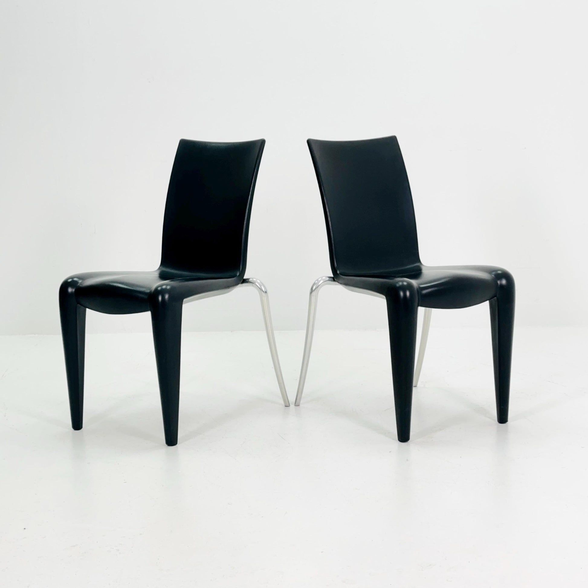 Set of 2 Louis 20 Chairs by Philippe Starck for Vitra | Mid-Century Modern Design, Germany 1990s