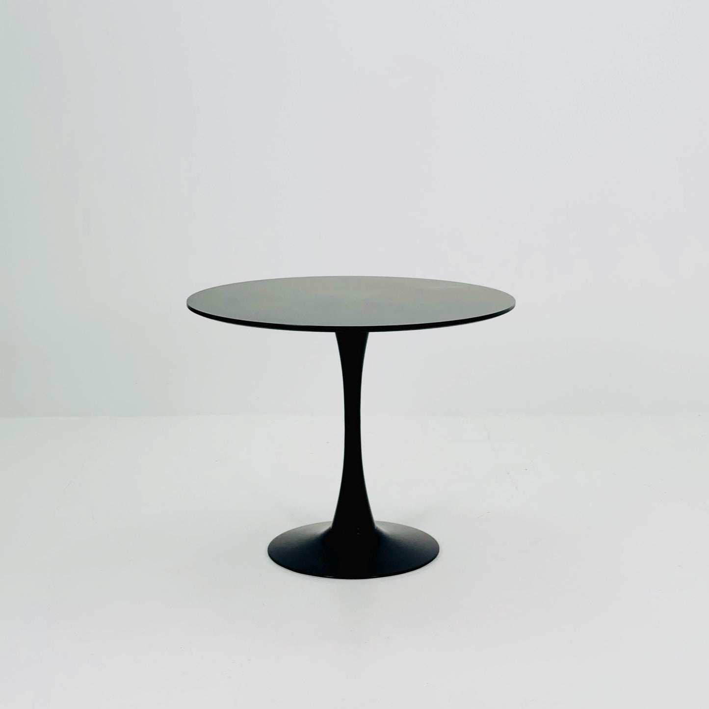 Mid Century Tulip black Dining Table by Eero Saarinen for Elise , Germany, 1990s
