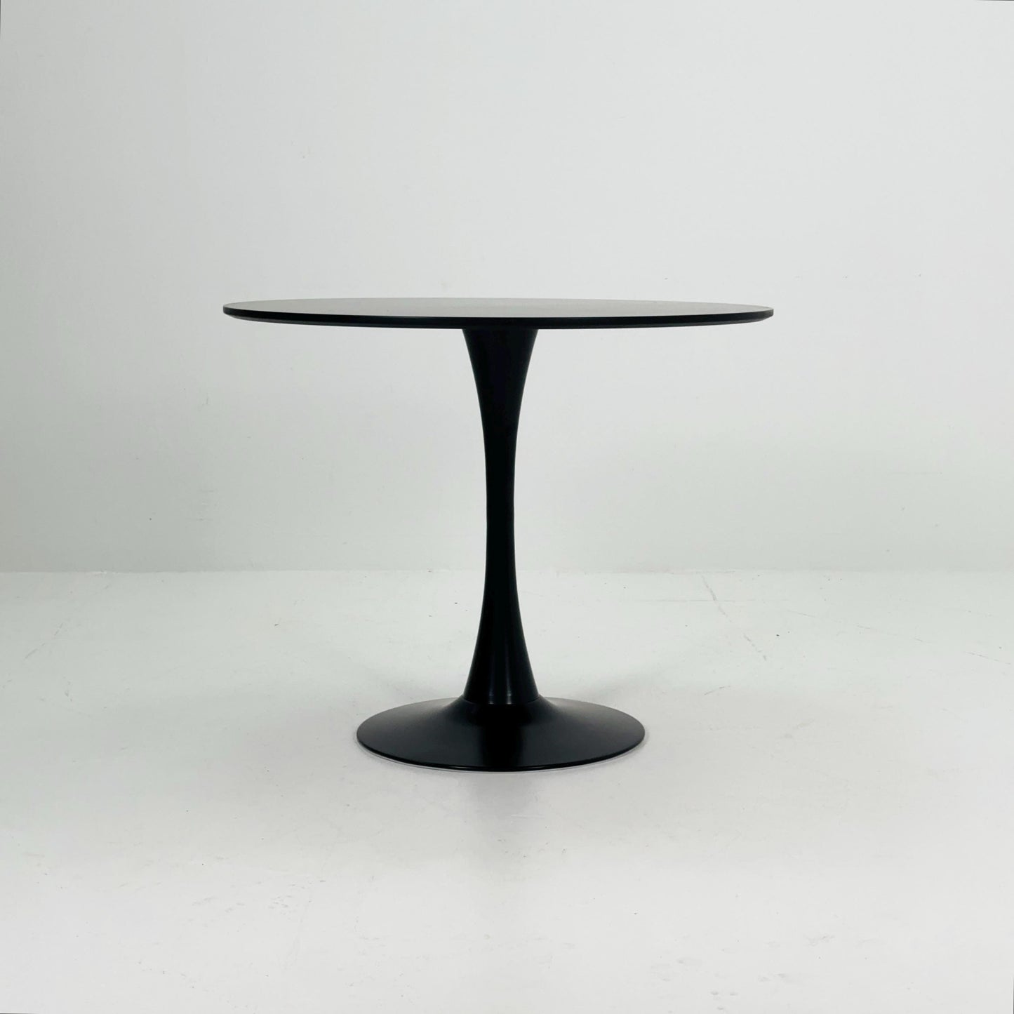 Mid Century Tulip black Dining Table by Eero Saarinen for Elise , Germany, 1990s