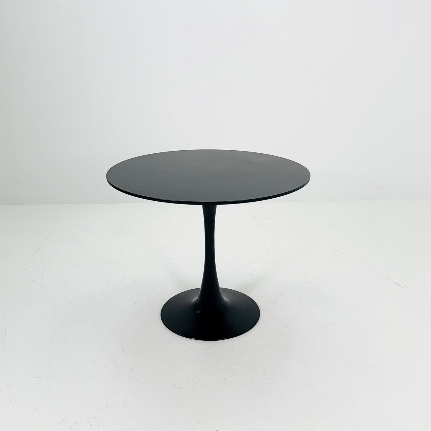 Mid Century Tulip black Dining Table by Eero Saarinen for Elise , Germany, 1990s
