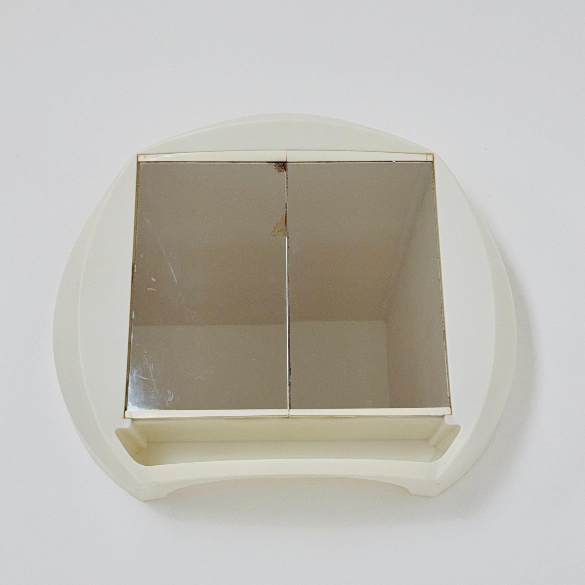 Mid century Space Age backlit Bathroom Cabinet by Allibert, France, 1970s