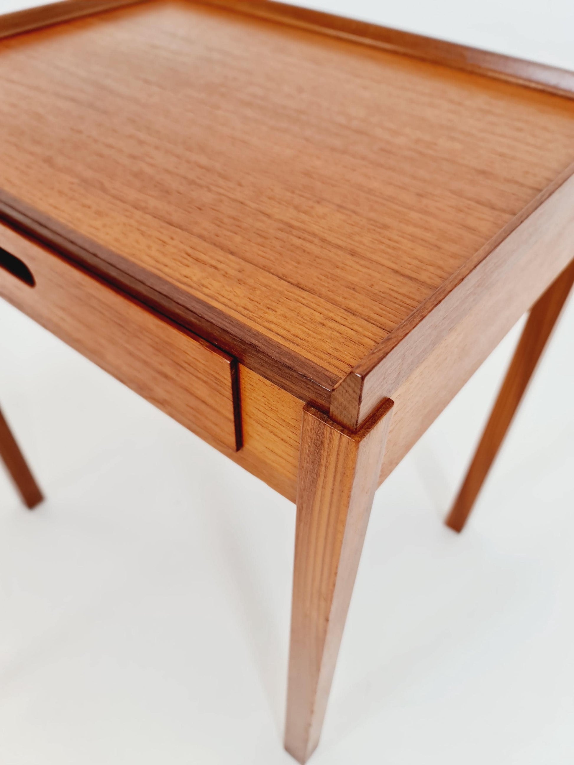 Pair of Dansih Midcentury Teak Vintage Side table/ Bedside table/ Night stand 1960s