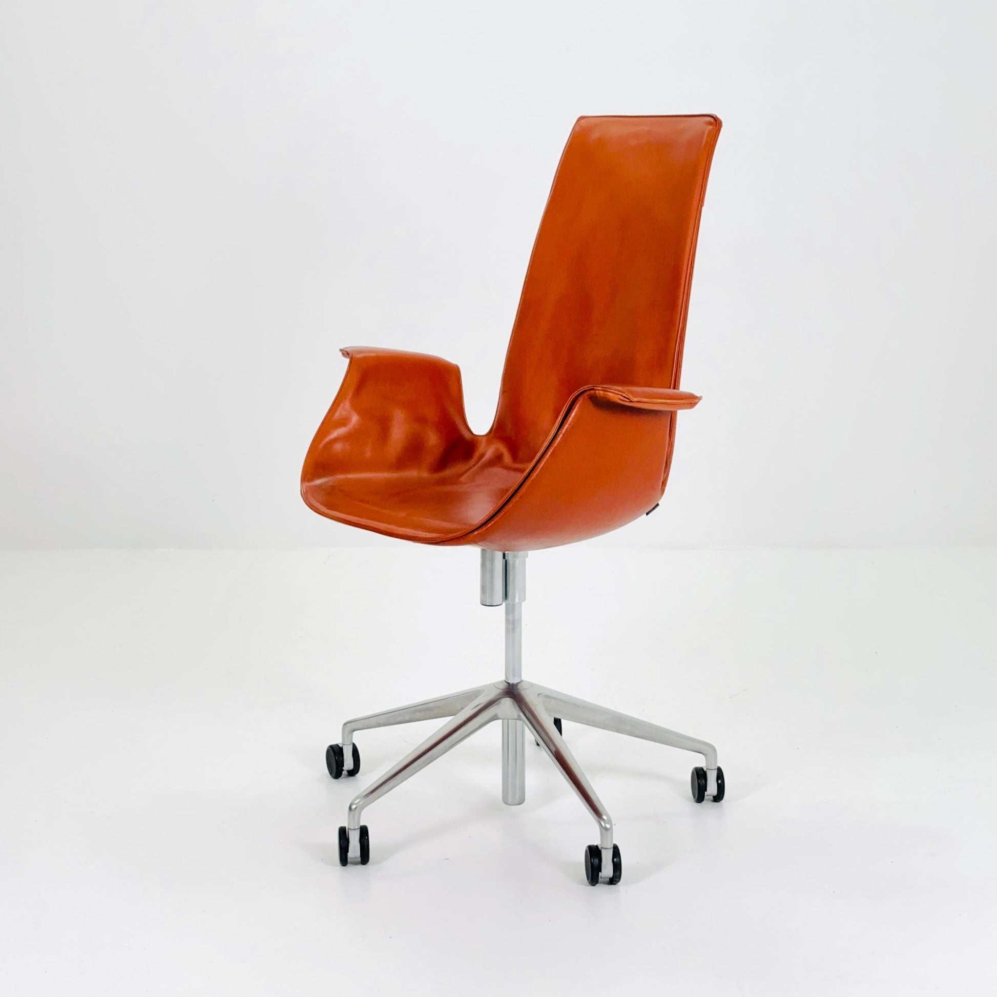 Preben Fabricius & Jørgen Kastholm Tulip Desk Chair Modell 6725 – Walter Knoll, 1970s