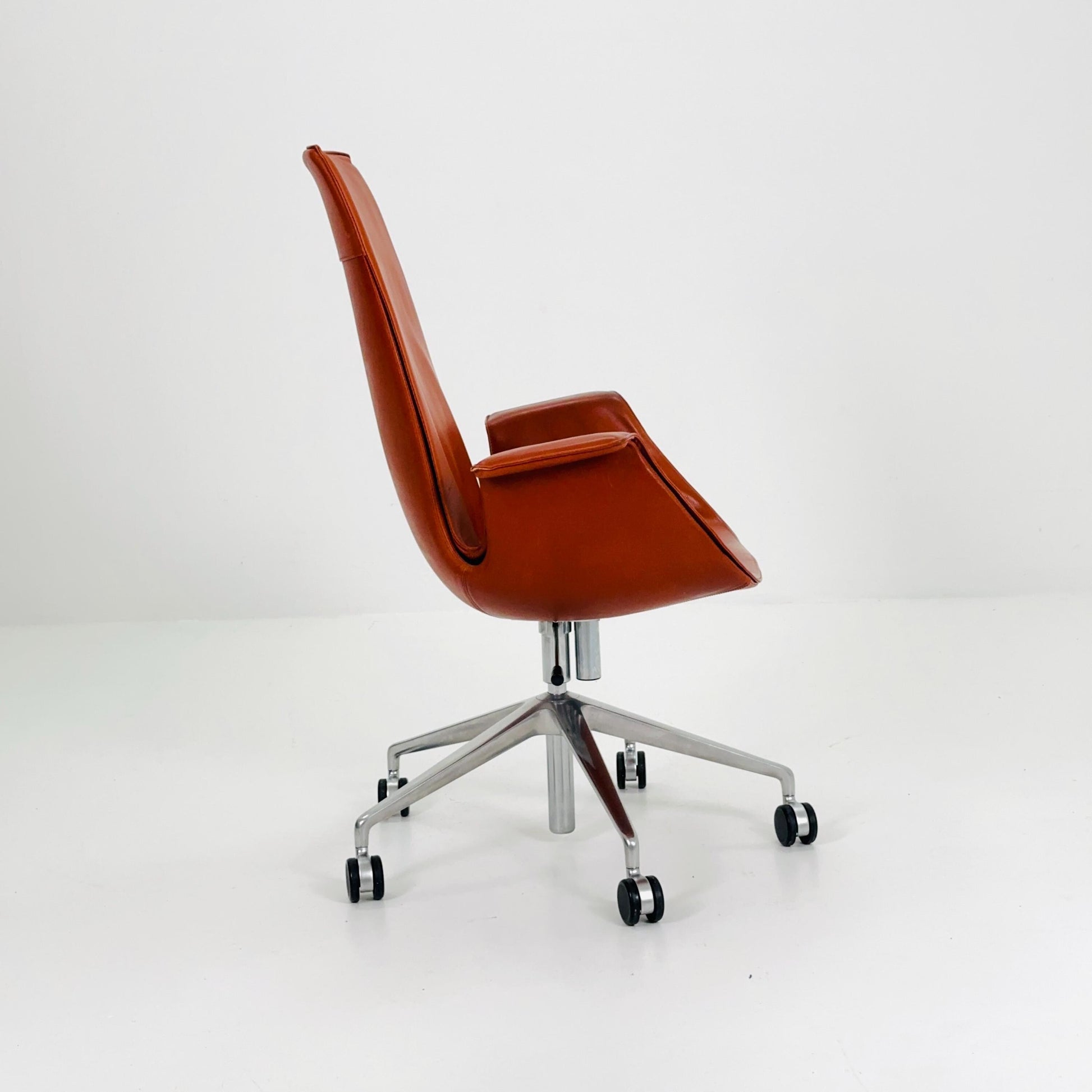 Mid centruy Tulip Desk Chair Modell 6725 by Preben Fabricius & Jørgen Kastholm – for Walter Knoll, 1970s Germany