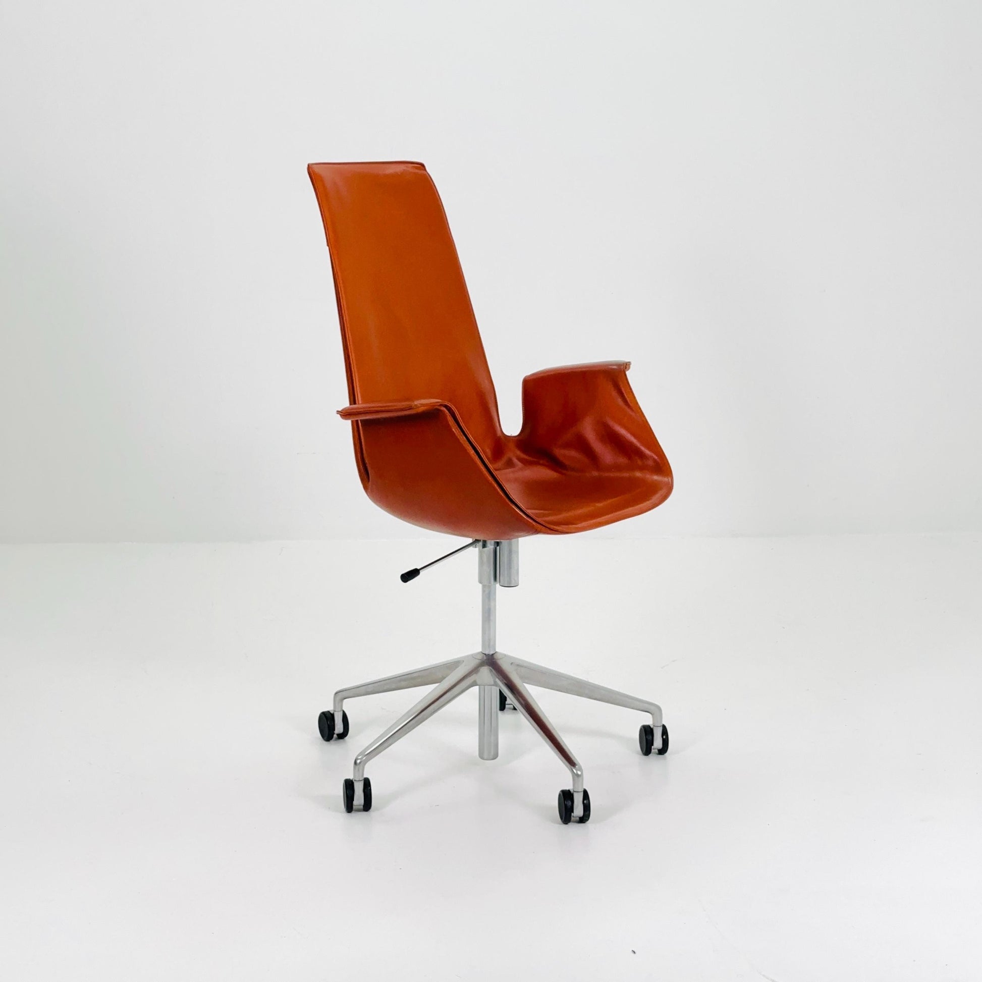 Preben Fabricius & Jørgen Kastholm Tulip Desk Chair Modell 6725 – Walter Knoll, 1970s