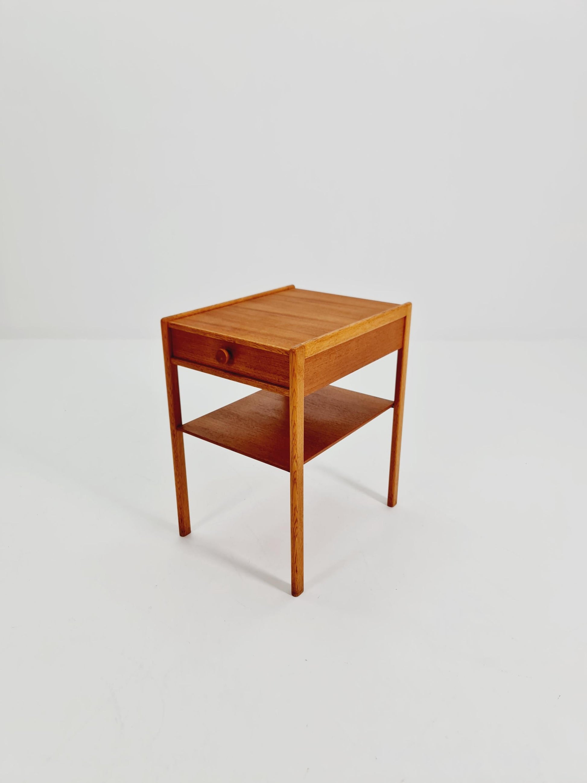 Midcentury danish Teak Vintage Side table by A.B Erik Andersson straight from the sixties