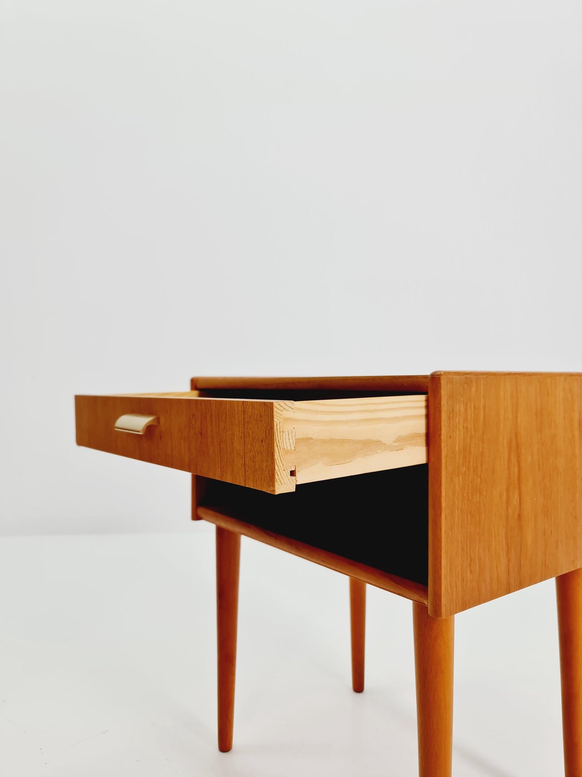 Mid century Danish teak side tables/ Bedside tables/ Nightstands, Denmark, 1960s, set of 2
