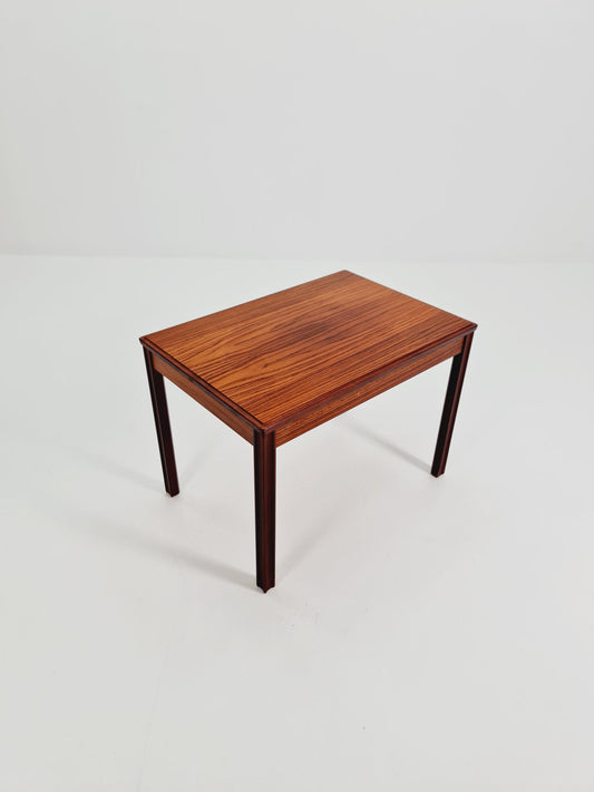 Danish vintage rosewood coffee table/ side table, 1960s