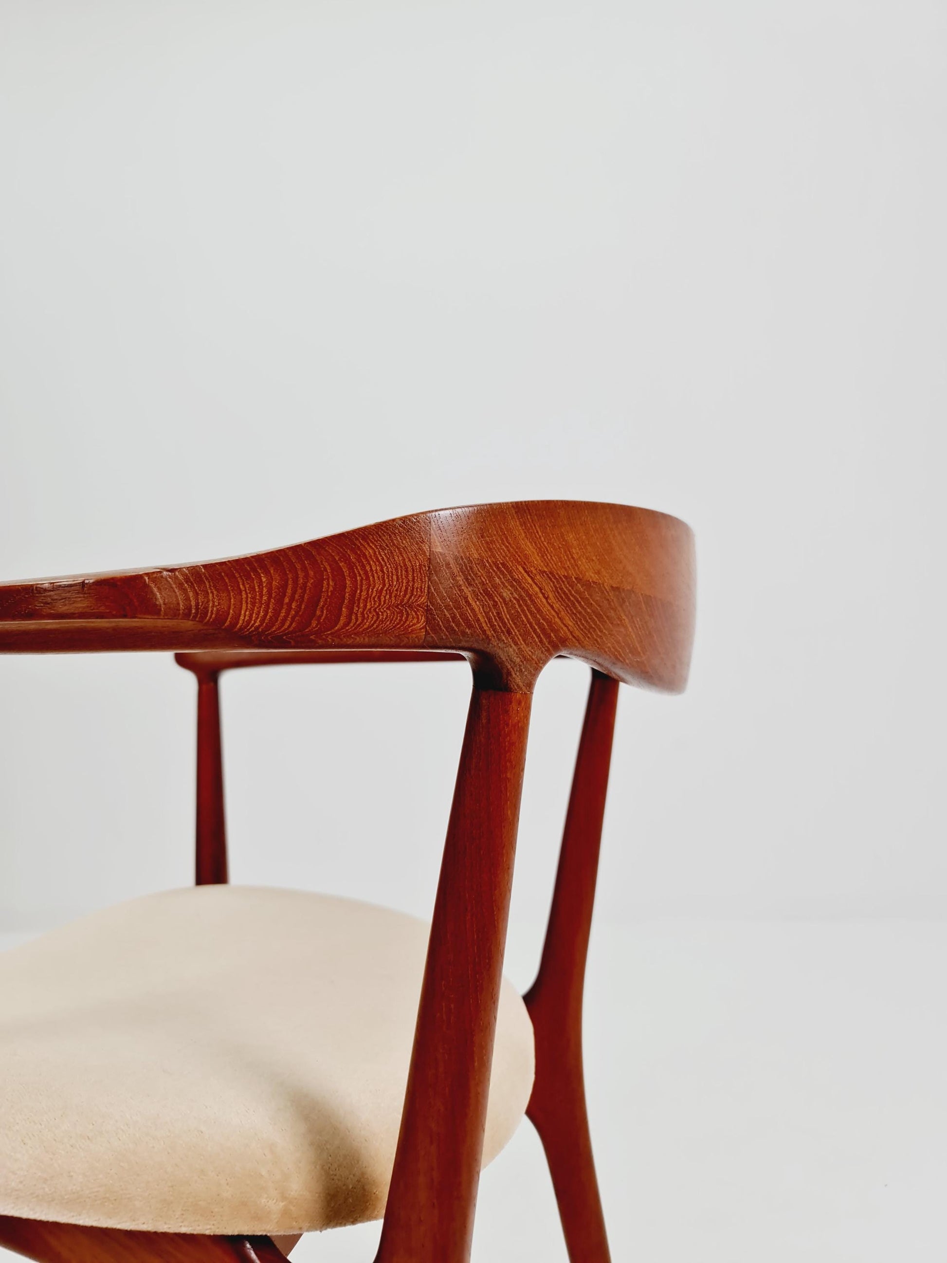 Super Rare Mid Century Danish Teak Armchair , 1960s