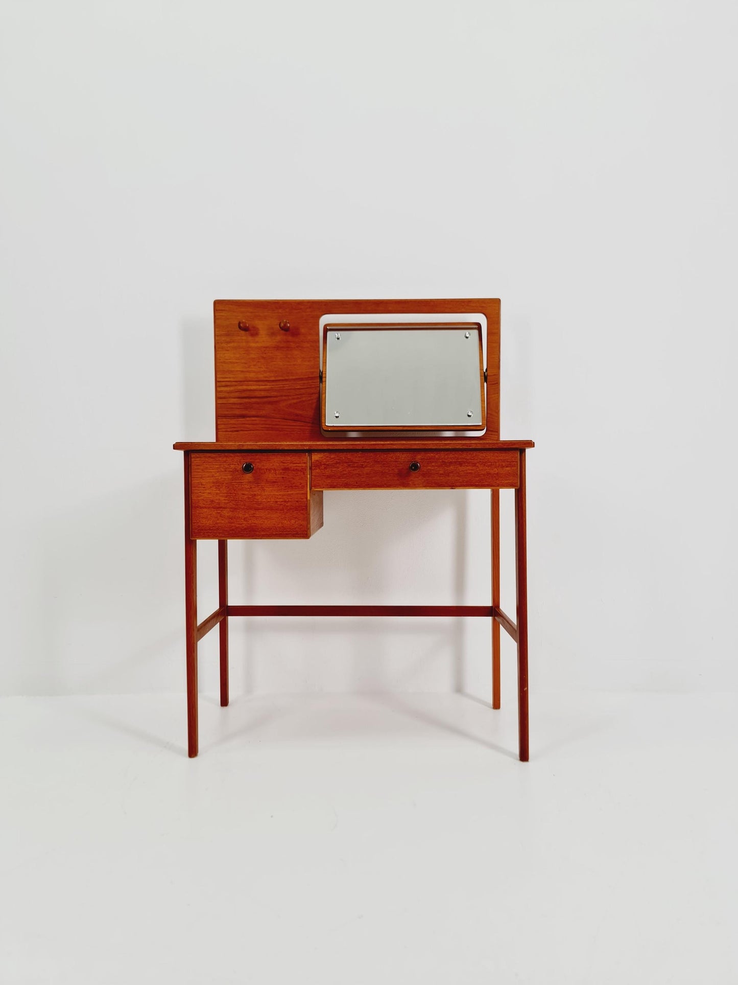 Mid Century Modern Danish Teak vanity table/ make up table by Svante Skogh, 1960s