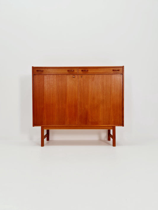 Mid century Swedish Teak Highboard by Tage Olofsson for Ulferts, 1960s