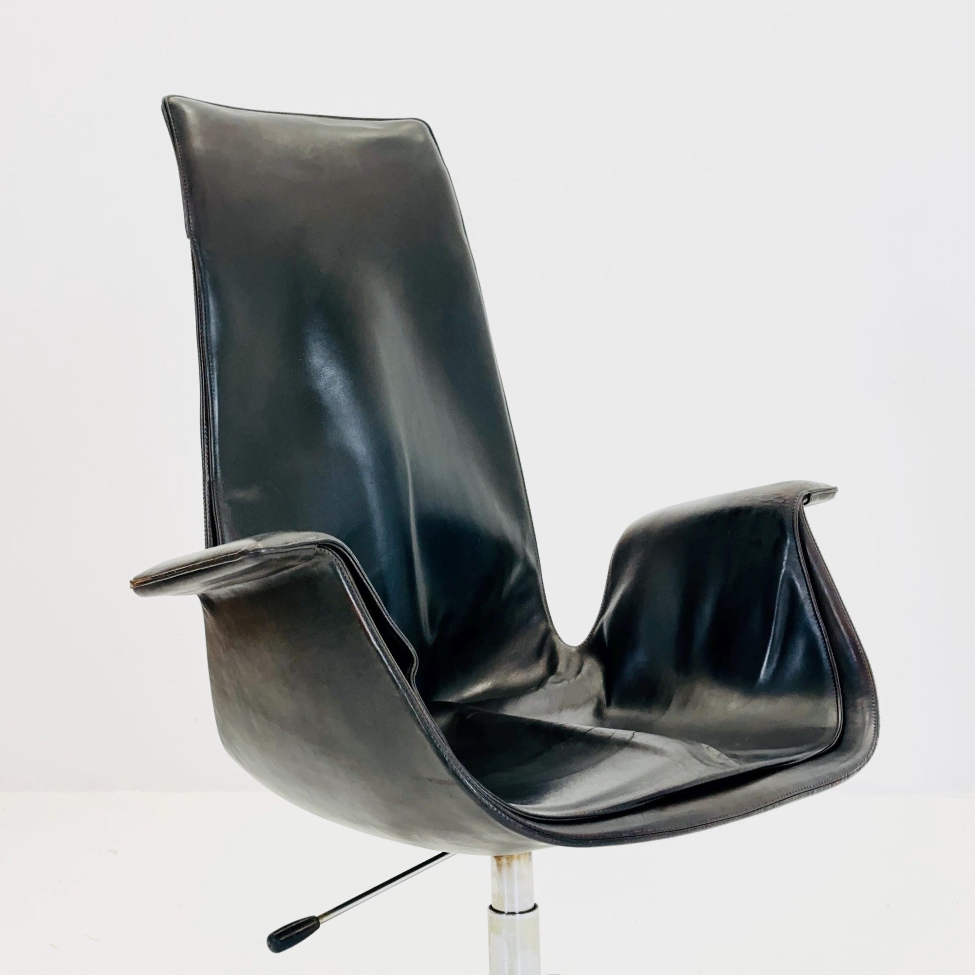 Mid centruy Tulip Desk Chair Modell 6725 by Preben Fabricius & Jørgen Kastholm – for Walter Knoll, 1960s by Kill
