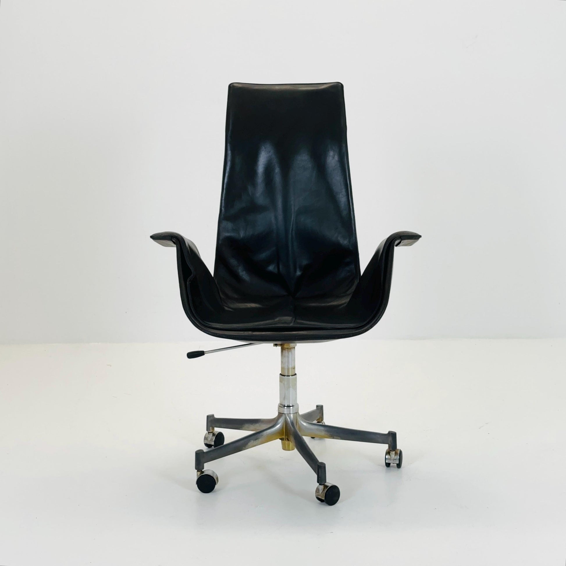 Mid centruy Tulip Desk Chair Modell 6725 by Preben Fabricius & Jørgen Kastholm – for Walter Knoll, 1960s by Kill