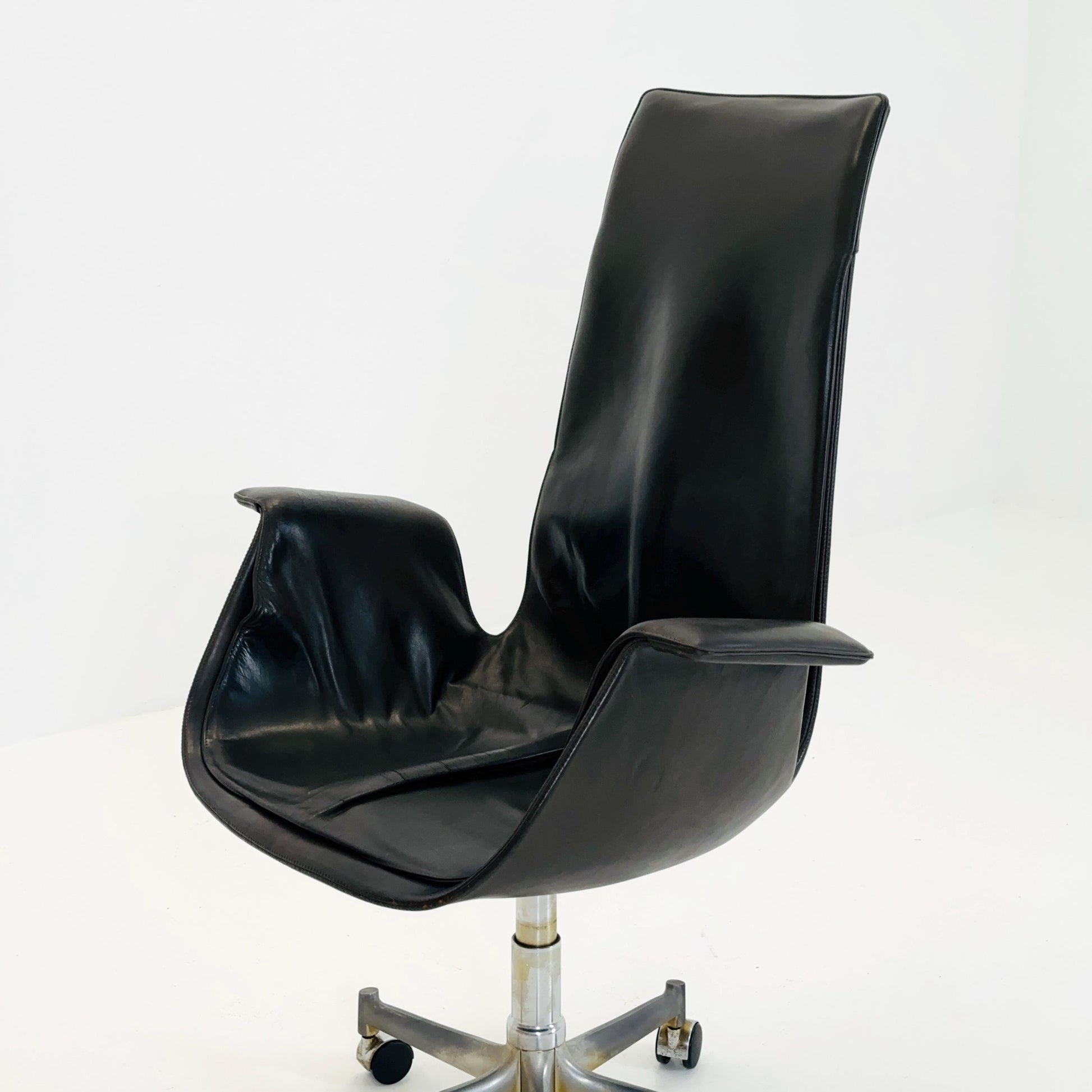 Mid centruy Tulip Desk Chair Modell 6725 by Preben Fabricius & Jørgen Kastholm – for Walter Knoll, 1960s by Kill