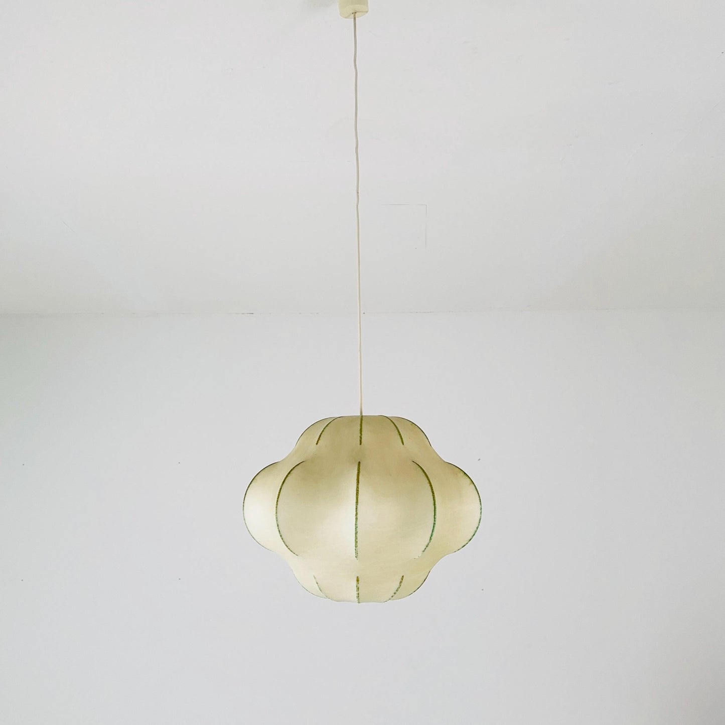 Rare large Iconic “Viscontea” Hanging Lamp by Achille & Pier Giacomo Castiglioni for Flos 1960s Italy