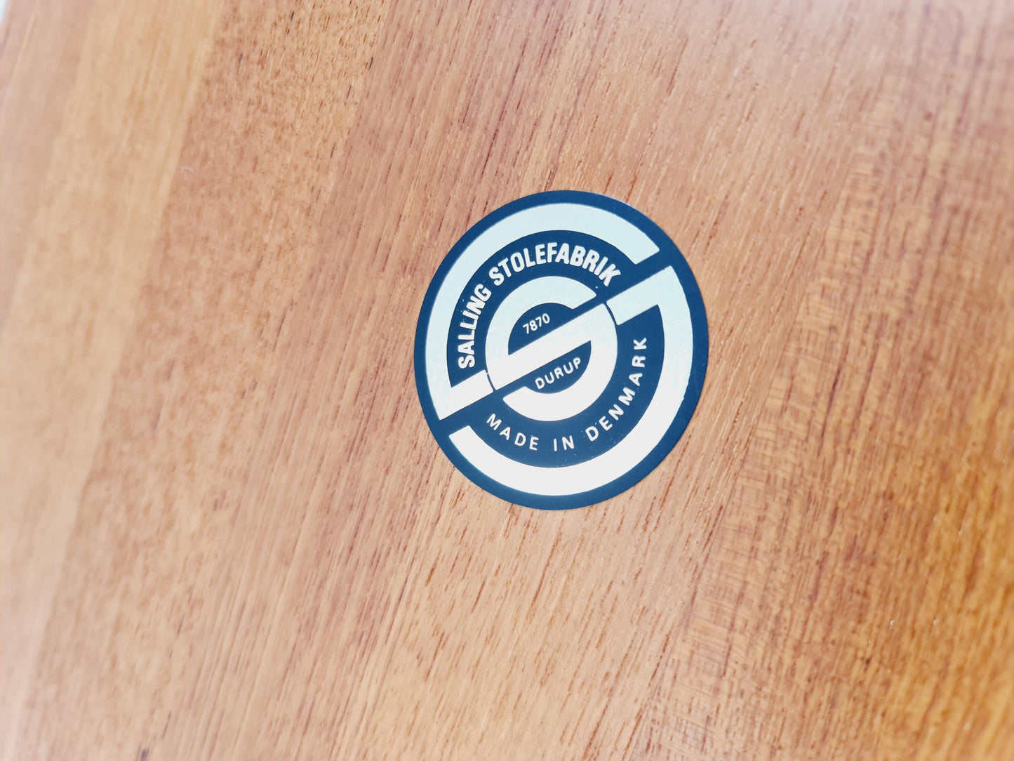 Vintage mid century danish sidetable in solid teak/nightstand By Saling , 1960s