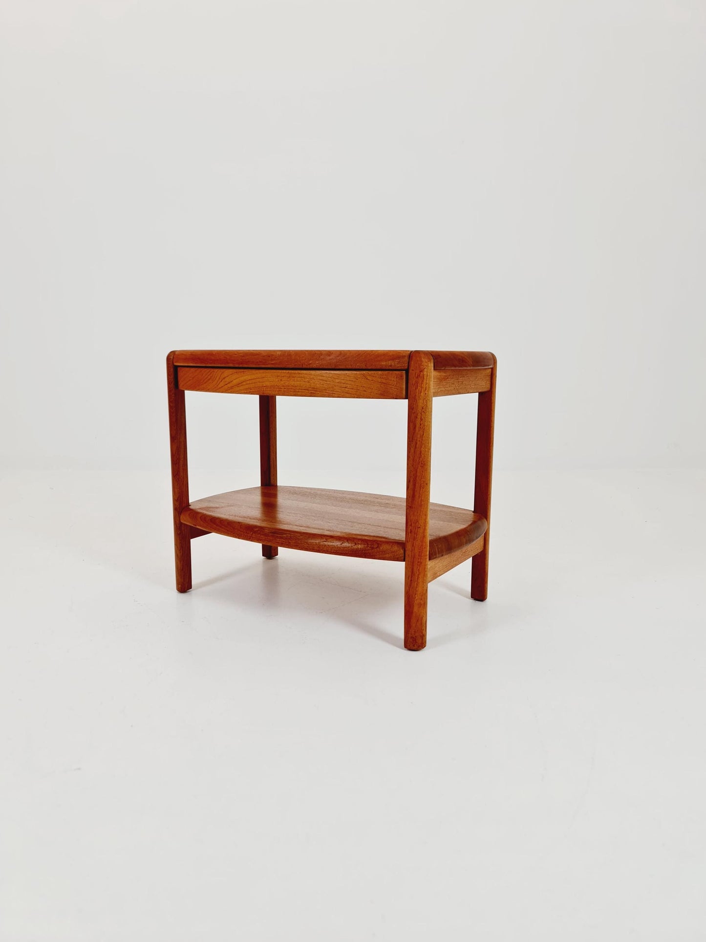 Vintage mid century danish sidetable in solid teak/nightstand By Saling , 1960s