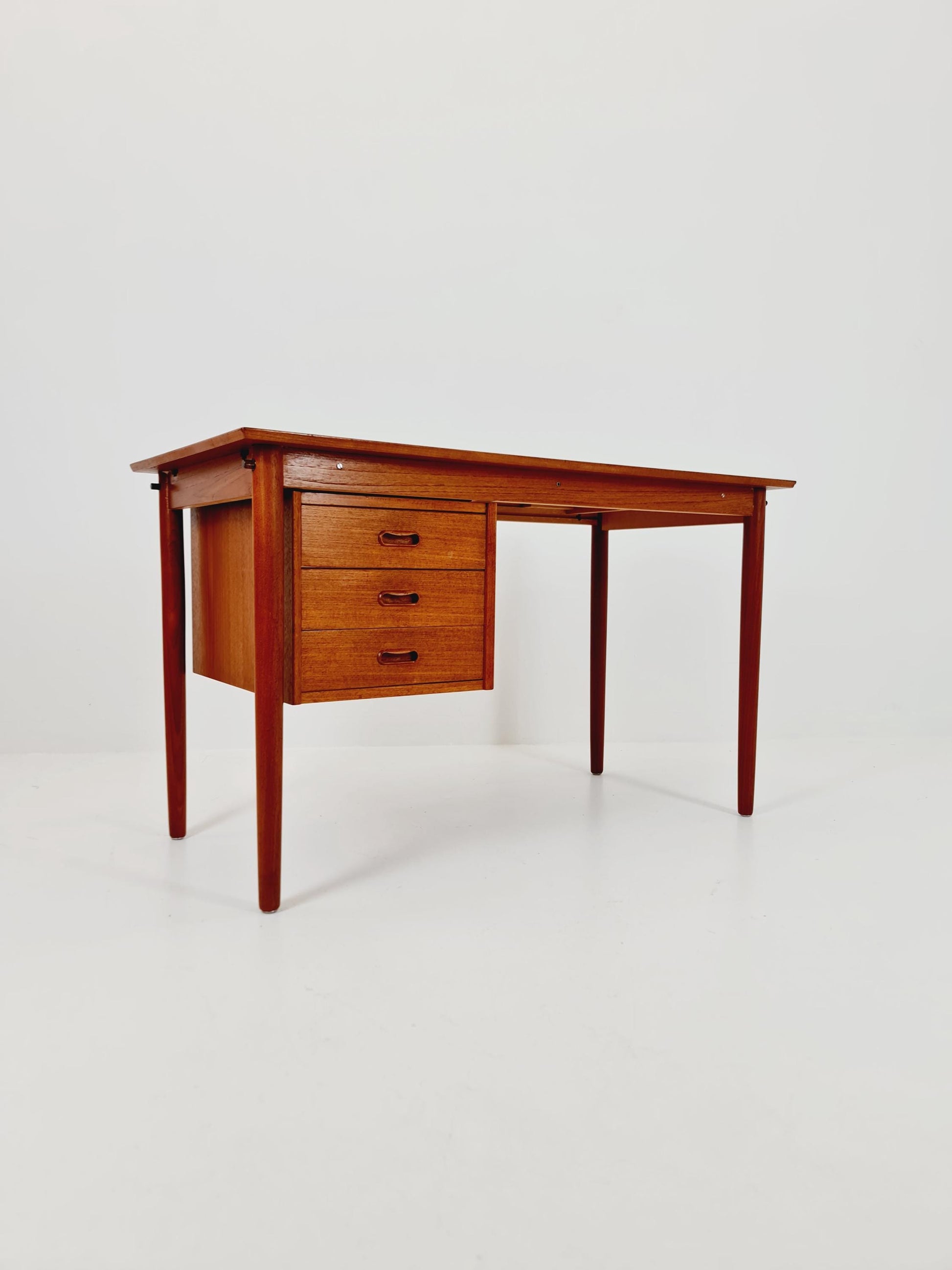 Mid century Danish teak desk By Sigh & sons, 1960s