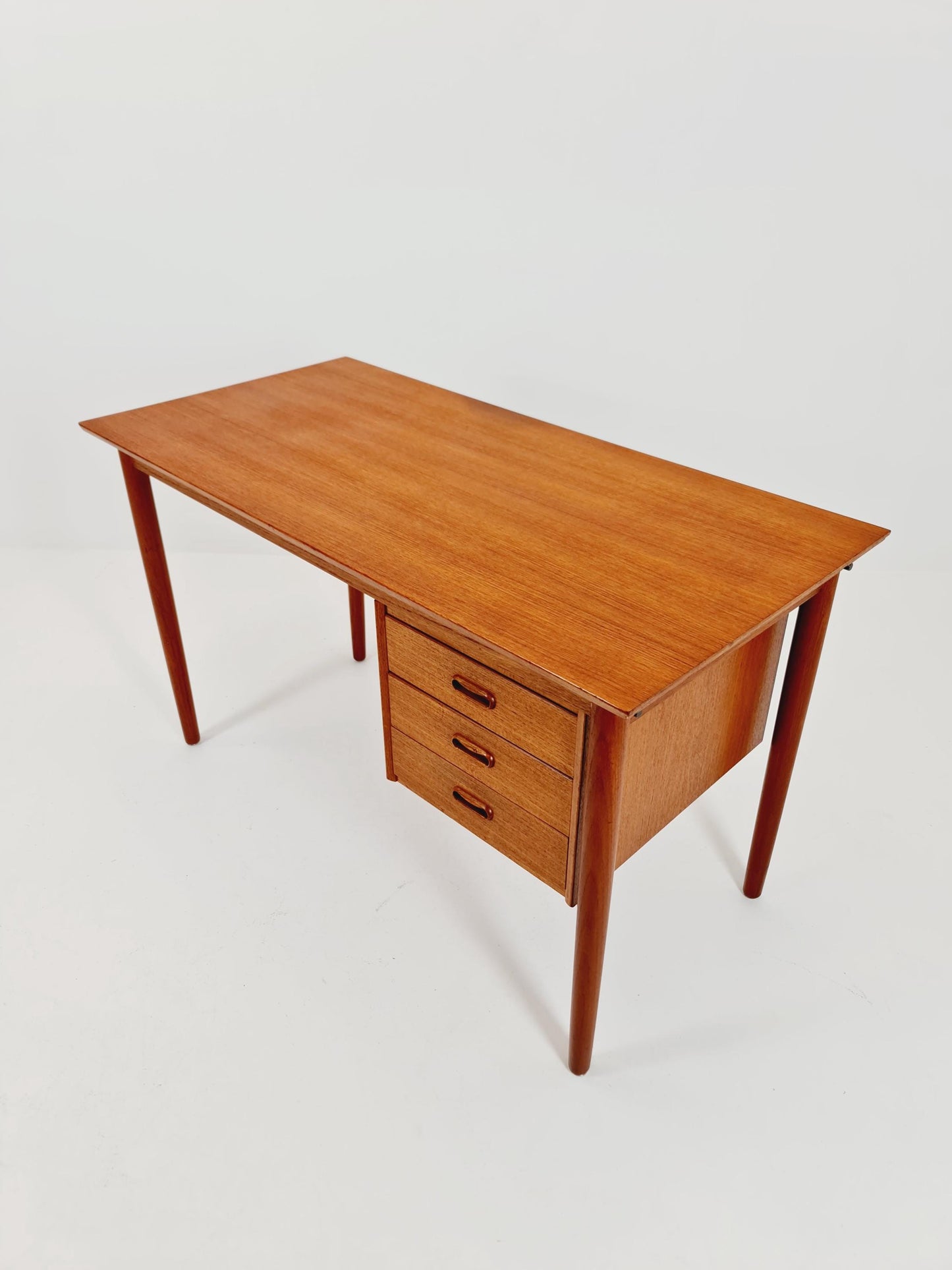 Mid century Danish teak desk By Sigh & sons, 1960s