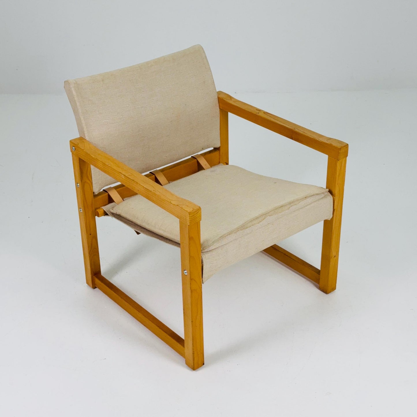 Mid century Diana Safari arm chair by Karin Mobring for Ikea, 1970s