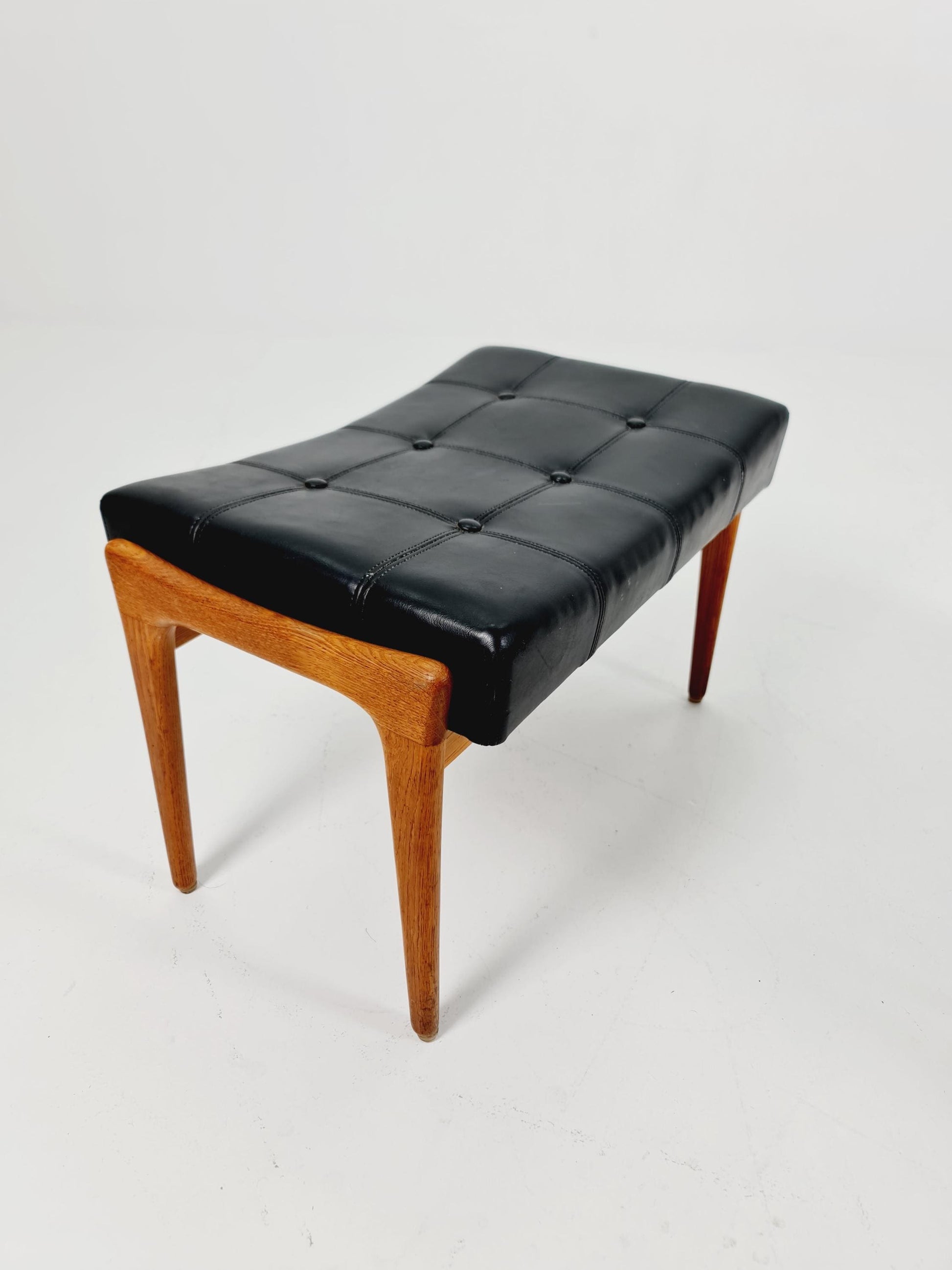 1 of 2 Mid century modern danish ottoman/stool for Bröderna Anderssons 1960s
