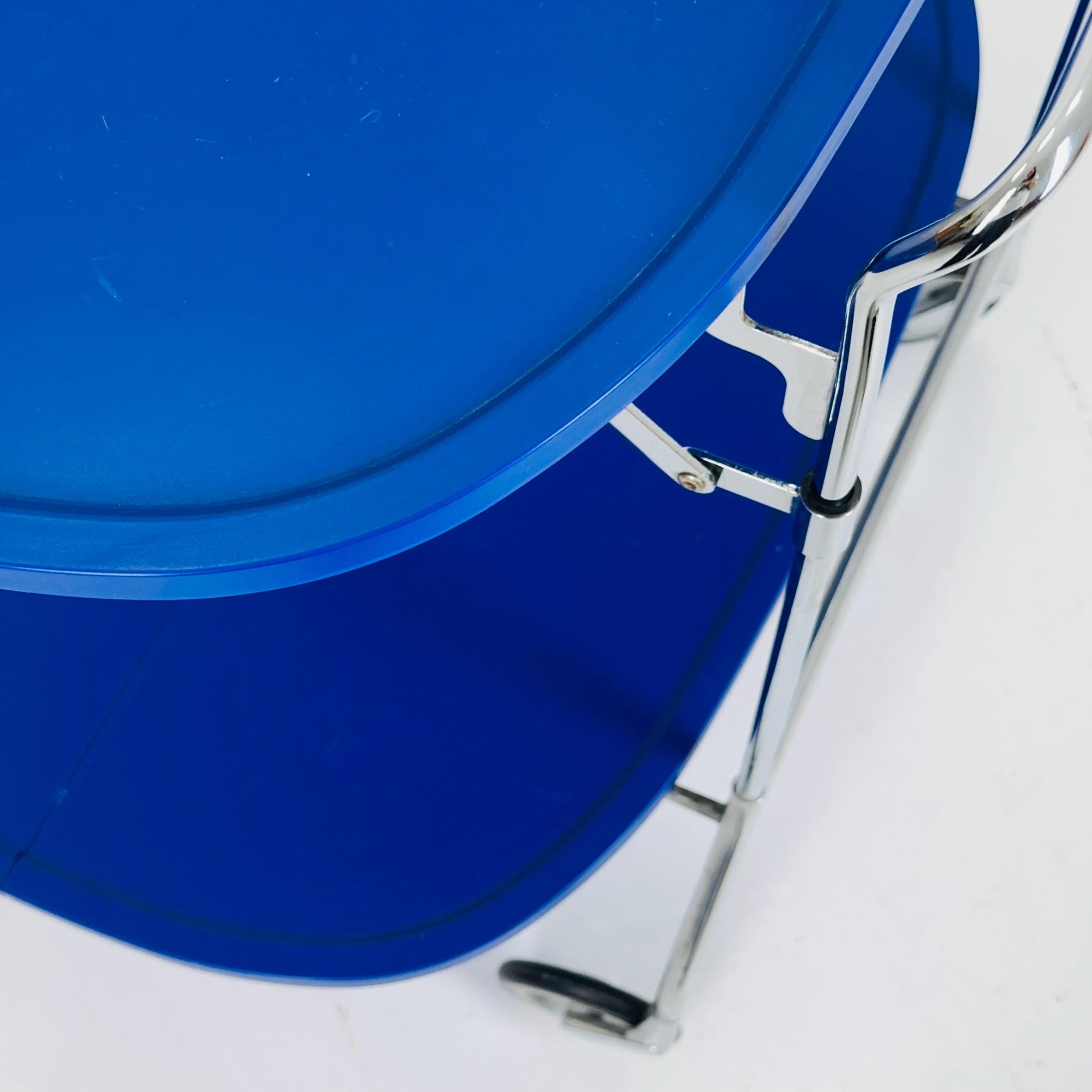 Orginal Navy Blue Gastone Dolly Trolley bar cart by Antonio Citterio and Oliver Low for Kartell Italy