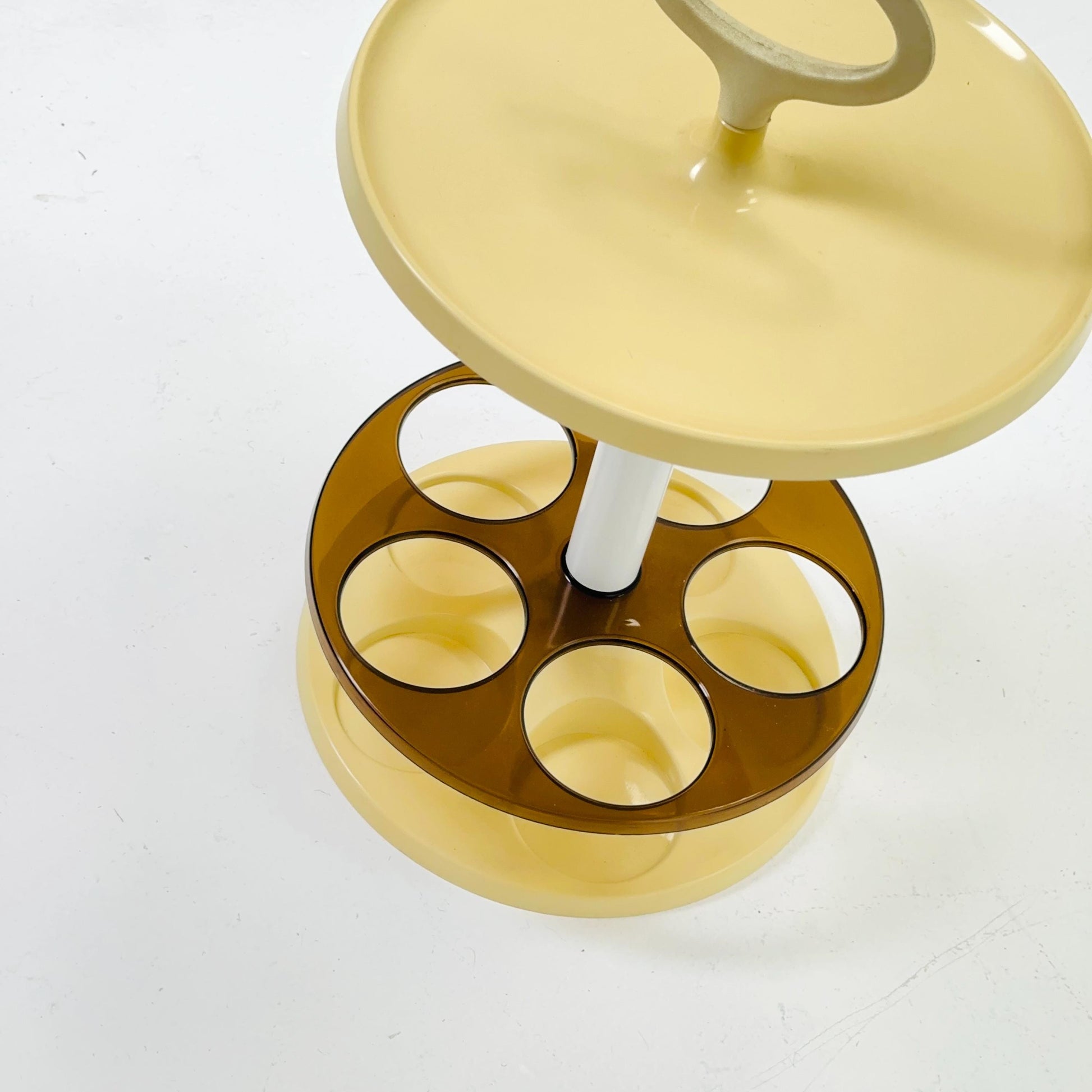 Space Age Flair Side Table / Mini Bar Table – Marc Held Design – Flair 1970s Holland