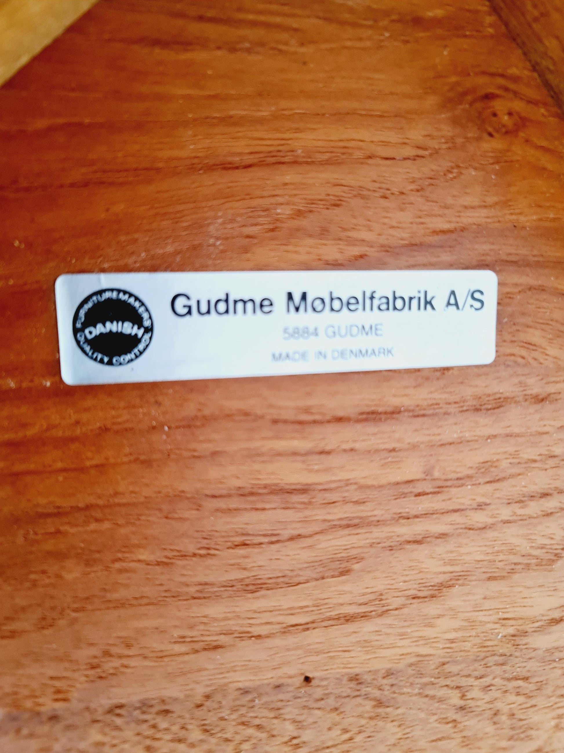 Mid century extendable Danish Modern Solid Teak dining table by Gudme Möbelfabrik ,1970s