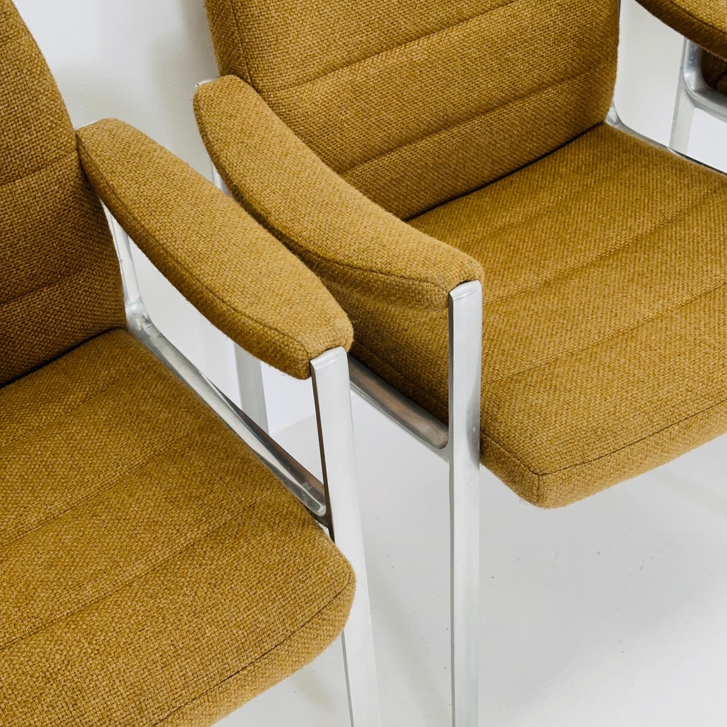 Set of 4 Mid-Century Bauhaus Armchairs by Miller Borgsen for Röder & Sons – 1960s Germany