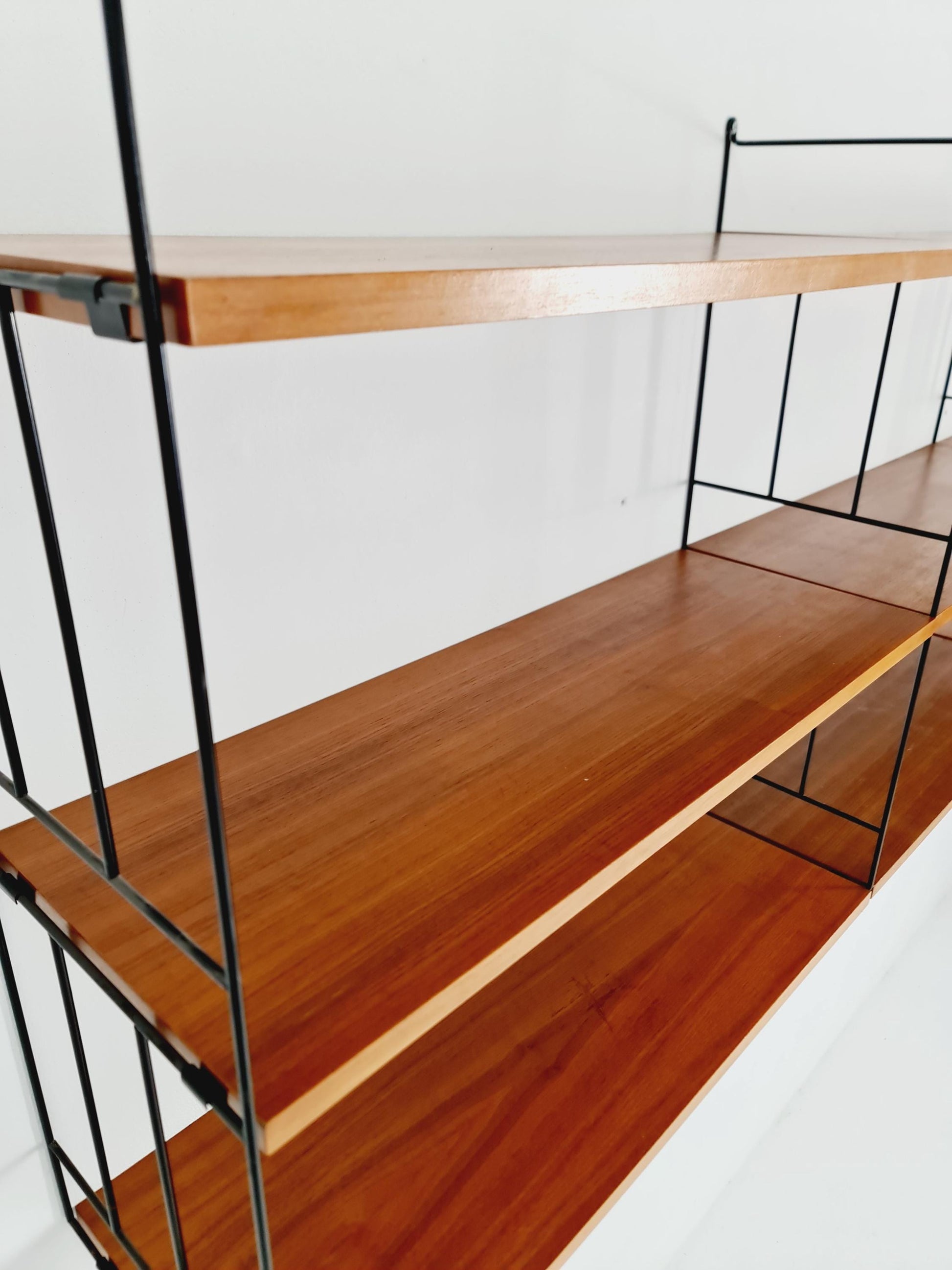 String shelf-system by WHB German Teak , 1950s