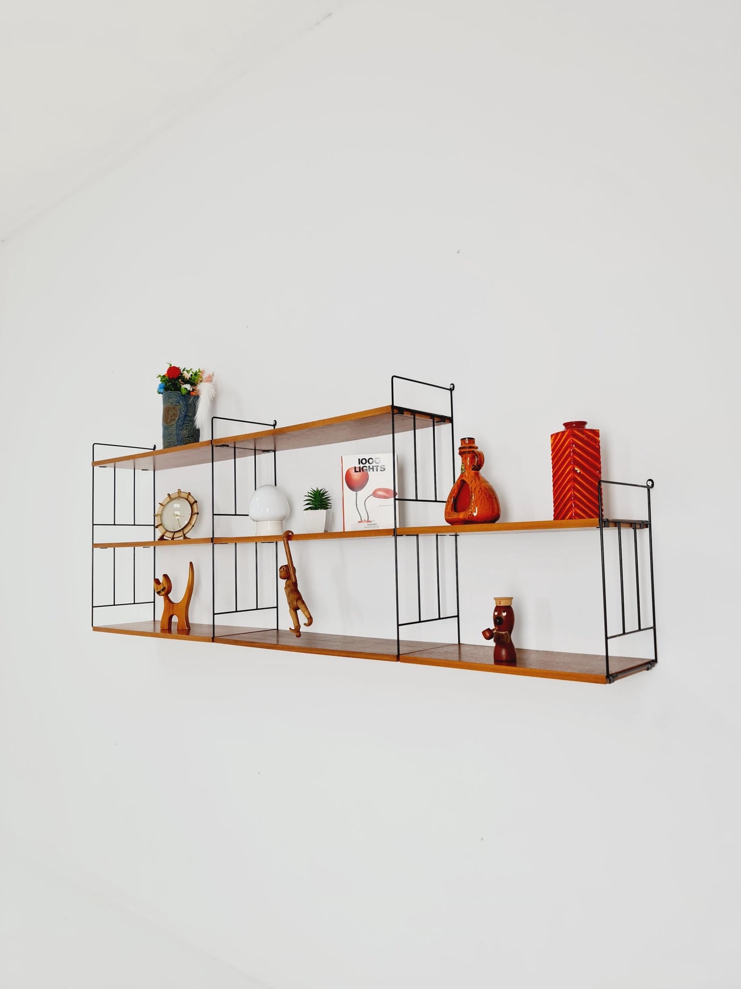 String shelf-system by WHB German Teak , 1950s