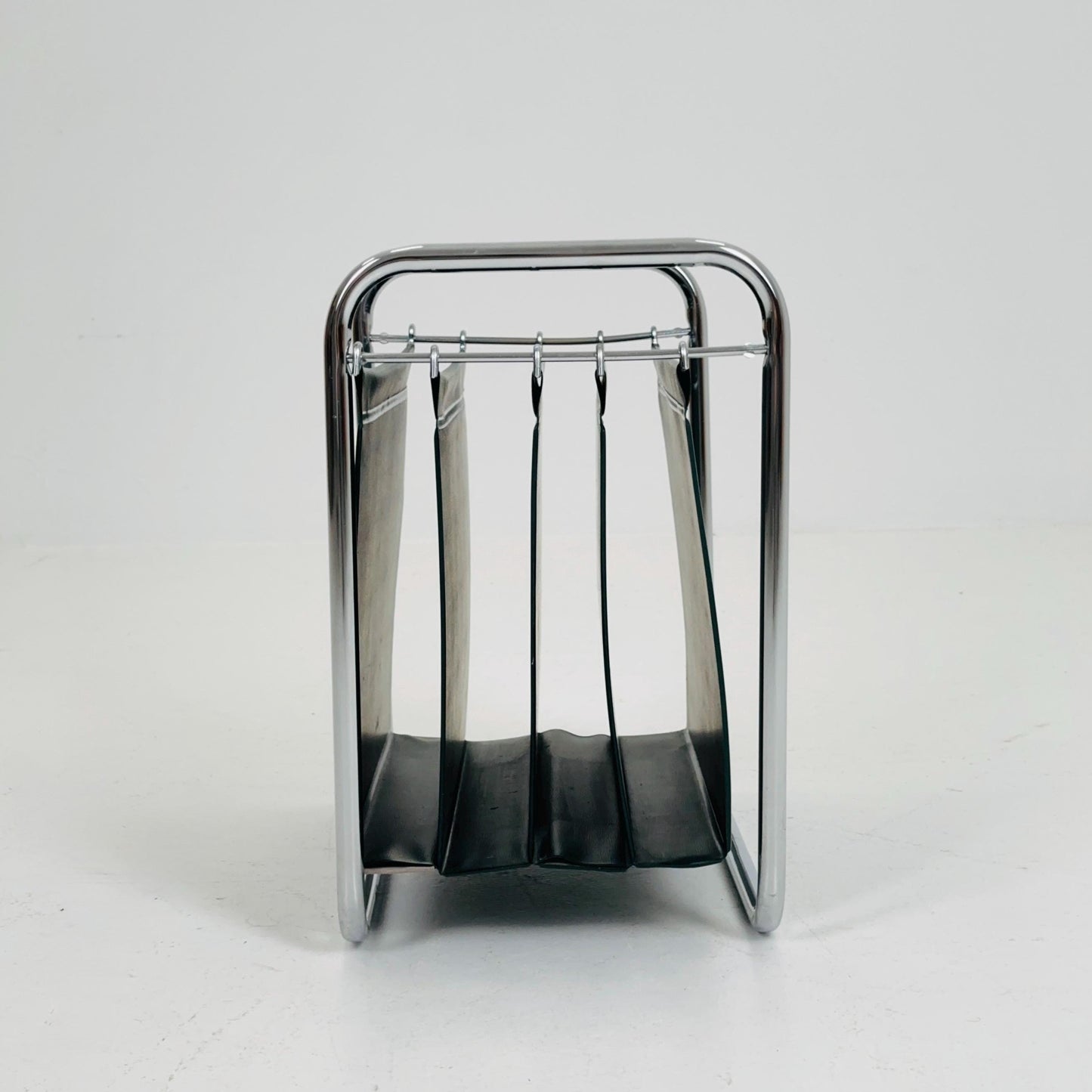 Mid-Century bauhaus Minimalist stand Magazine Rack, 1960s