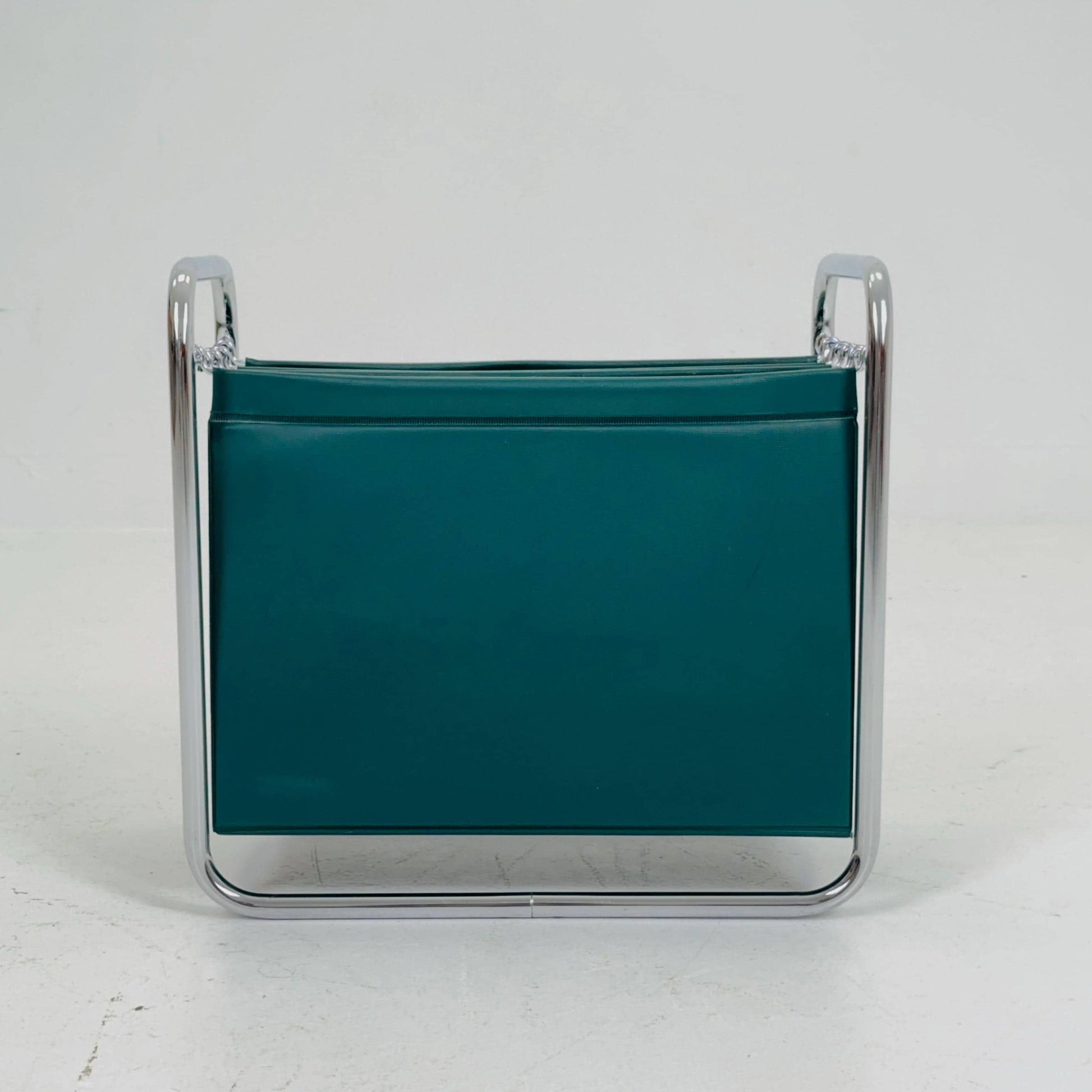Mid-Century bauhaus Minimalist stand Magazine Rack, 1960s