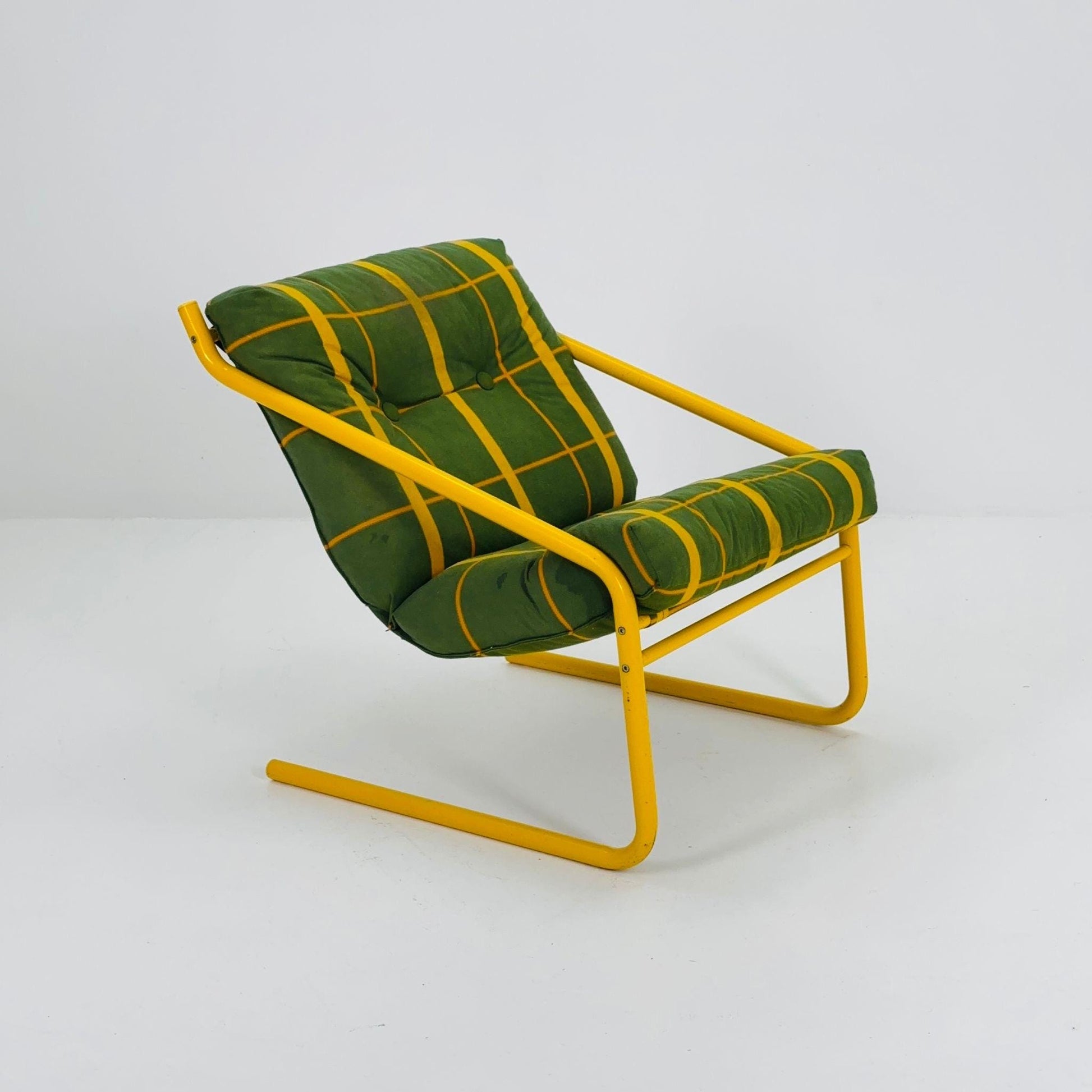 Mid-Century Bauhaus Lounge Chair – Germany, 1980s
