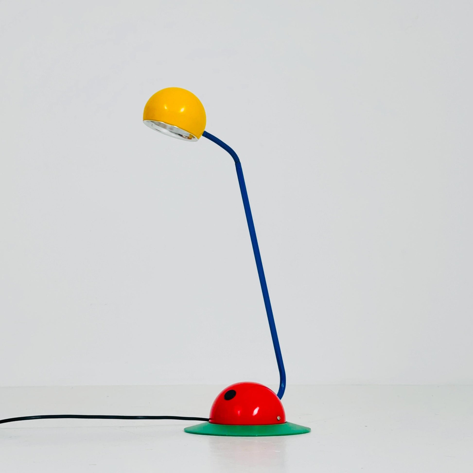 Mid century Vibrant Postmodern Table Lamp – Marbach Leuchten, Germany 1980s