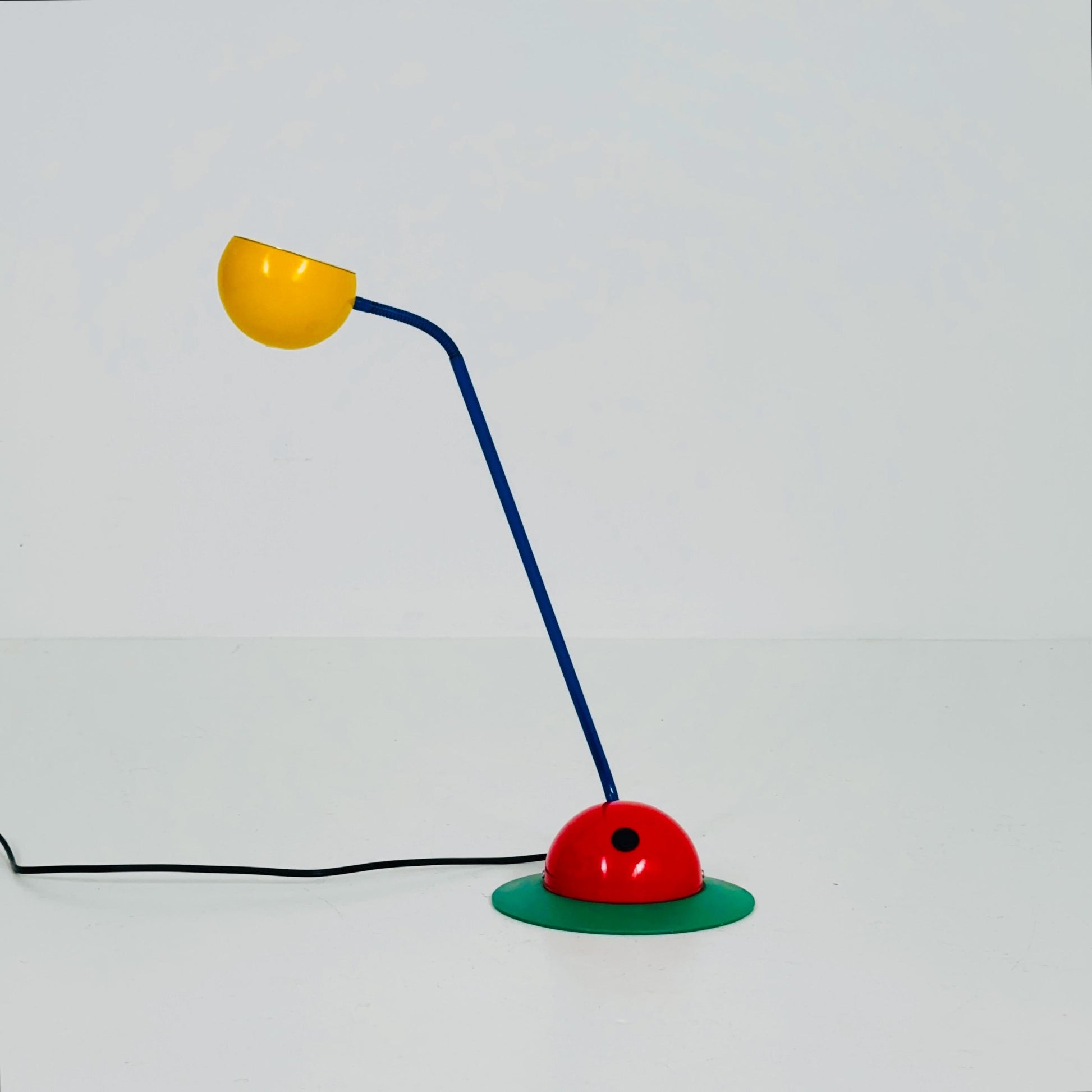 Mid century Vibrant Postmodern Table Lamp – Marbach Leuchten, Germany 1980s