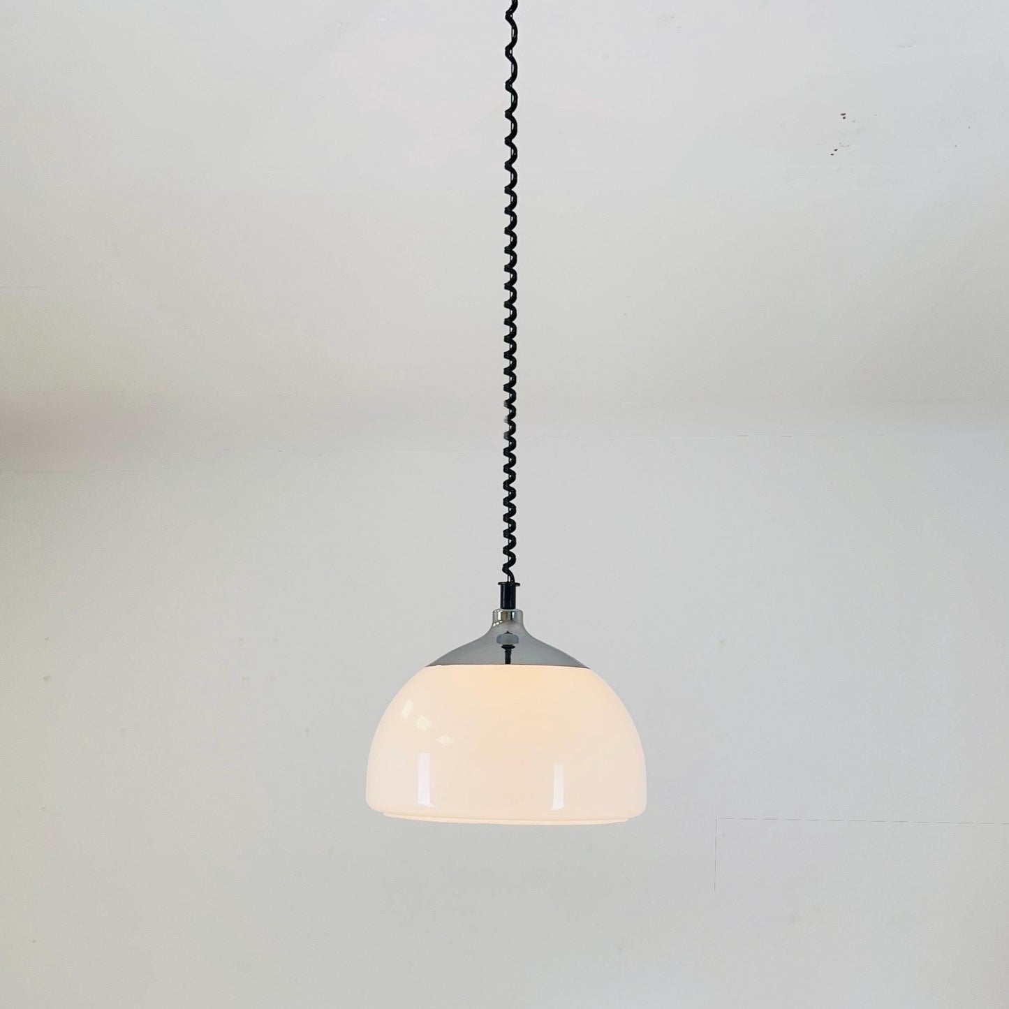 Mid-century Meblo pendant lamp designed by Harvey Guzzini Dijkstra, 1970s