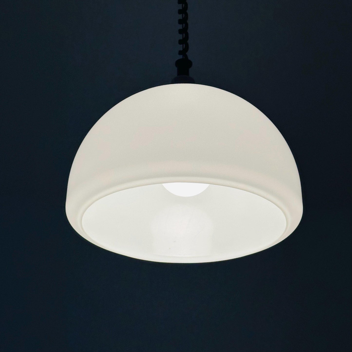 Mid-century Meblo pendant lamp designed by Harvey Guzzini Dijkstra, 1970s