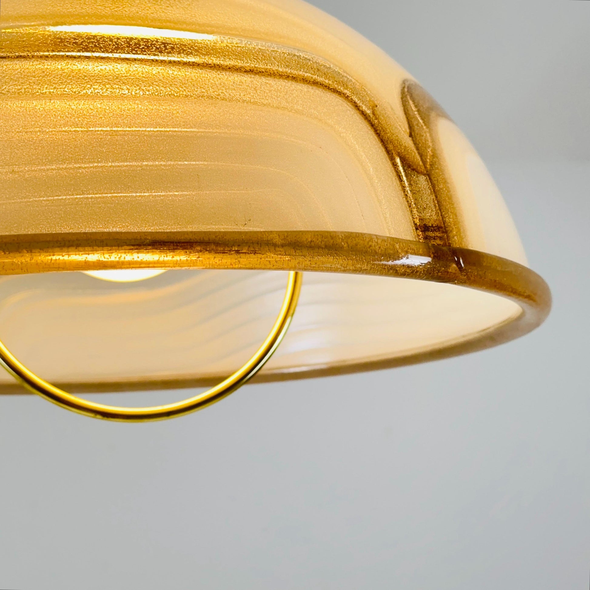 Mid century acrylic lucite pendant lamp by Cosack Leuchten, 1970s Germany