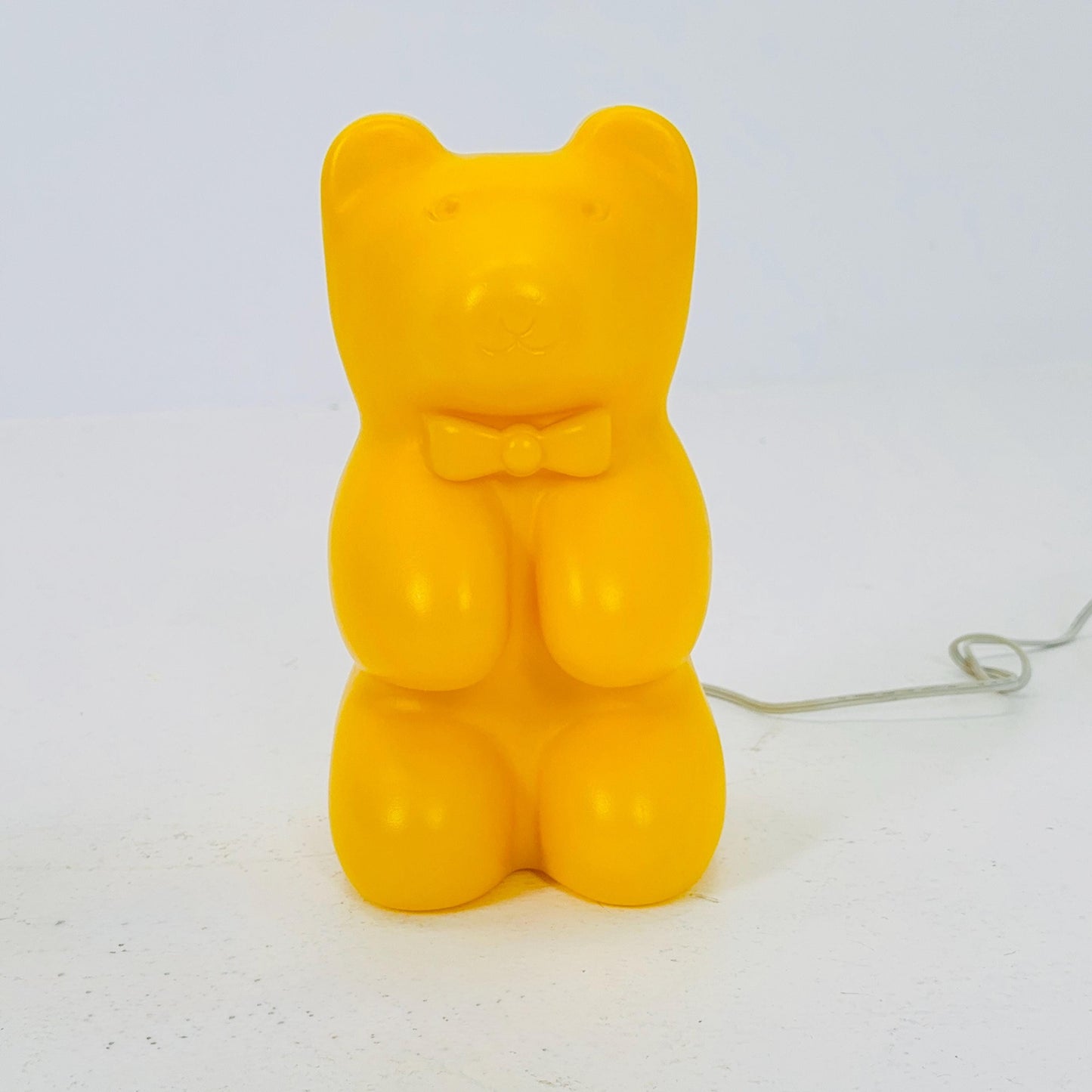 Mid century Space age Teddy Bear Table Lamp by Heico 1970s Germany