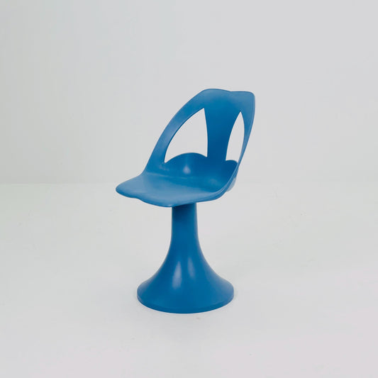 Mid-Century Space Age Tulip Chair in White | French Design, 1970s