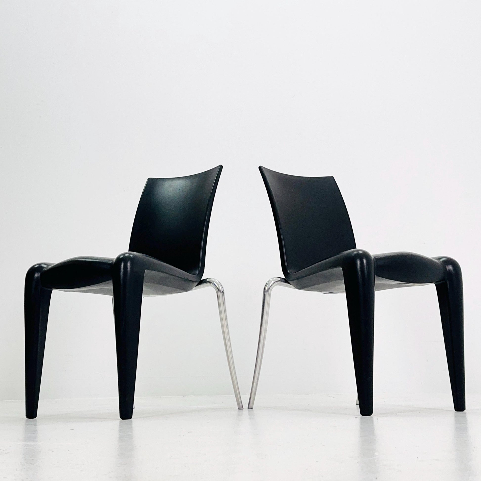 Set of 2 Louis 20 Chairs by Philippe Starck for Vitra | Mid-Century Modern Design, Germany 1990s