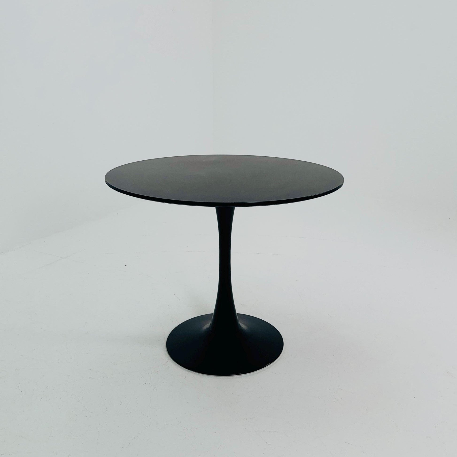Mid Century Tulip black Dining Table by Eero Saarinen for Elise , Germany, 1990s